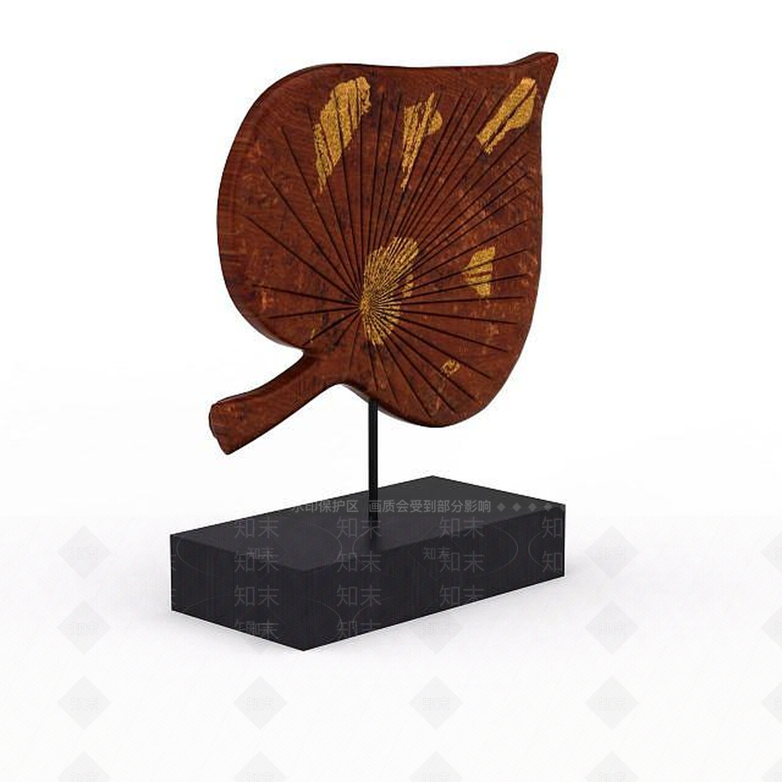 现代大厅陈设品3D模型下载【ID:1197562901】