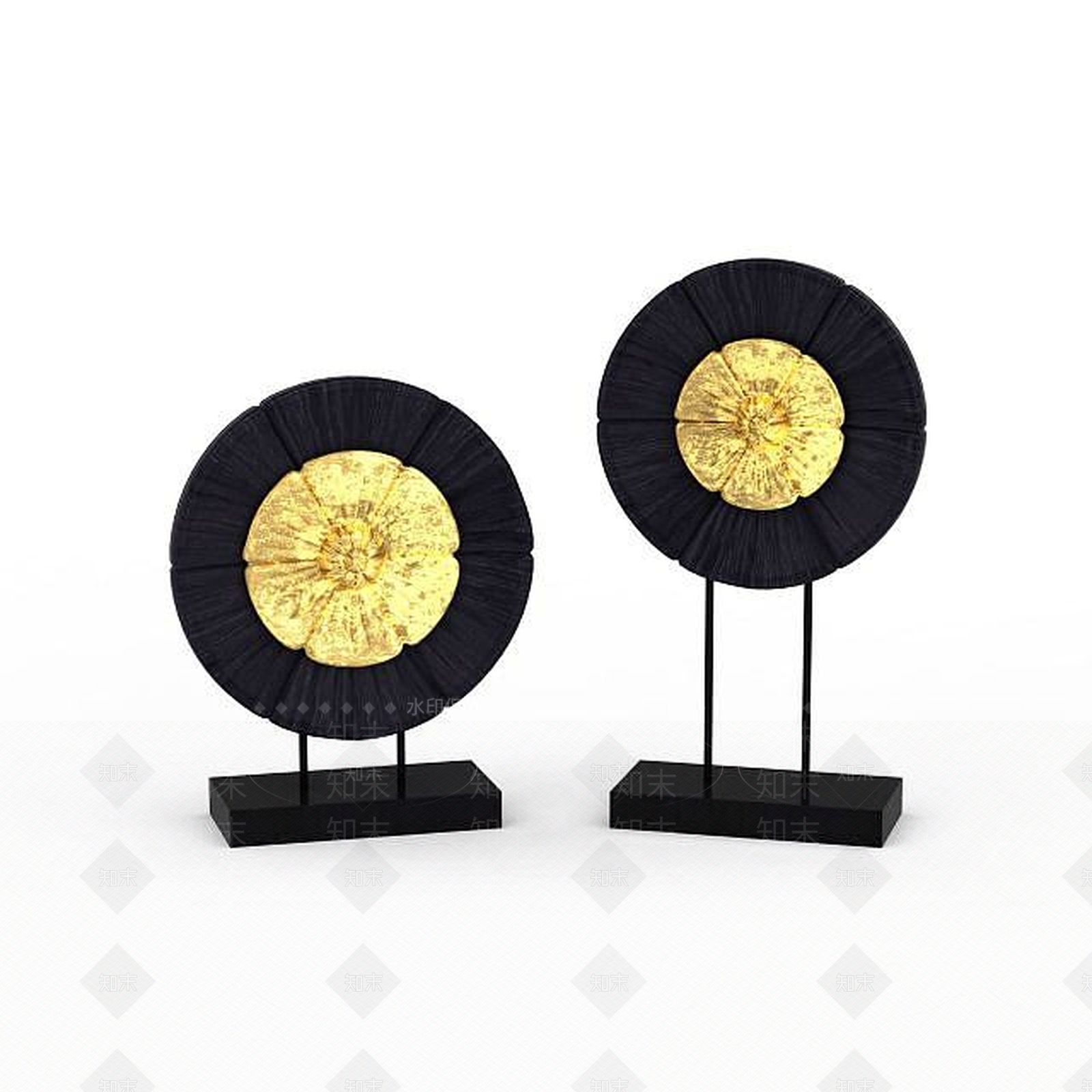 现代客厅装饰品摆件3D模型下载【ID:1197563142】