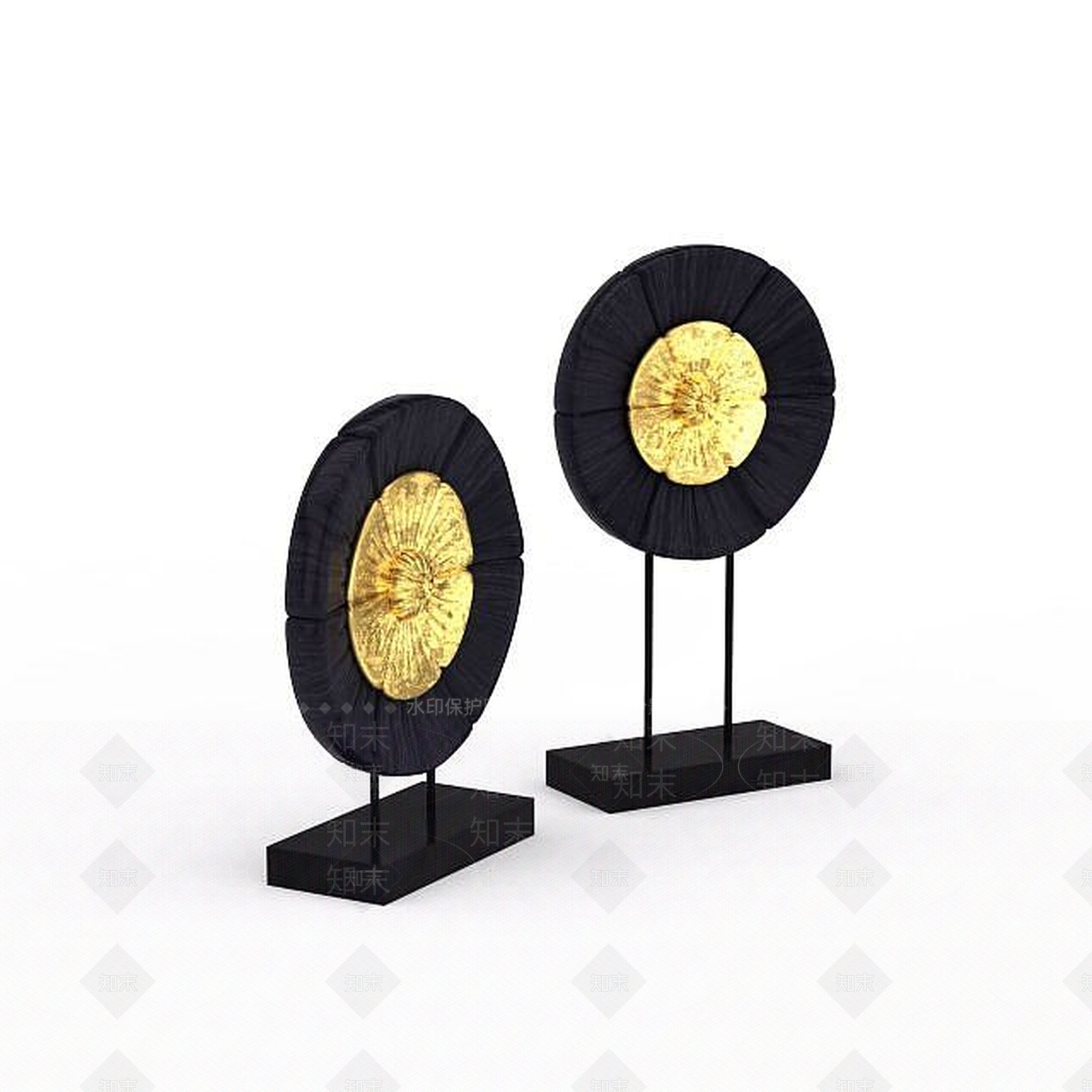 现代客厅装饰品摆件3D模型下载【ID:1197563142】