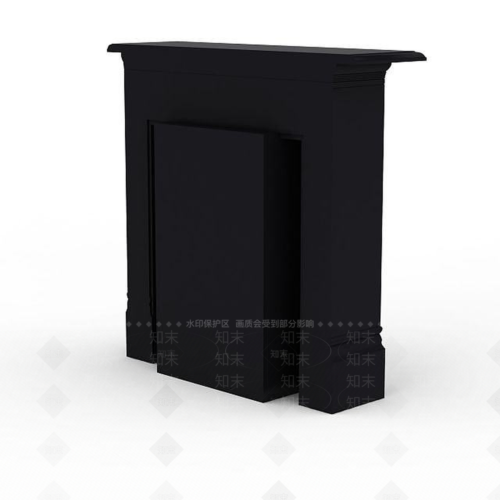 美式壁炉3D模型下载【ID:1197564091】