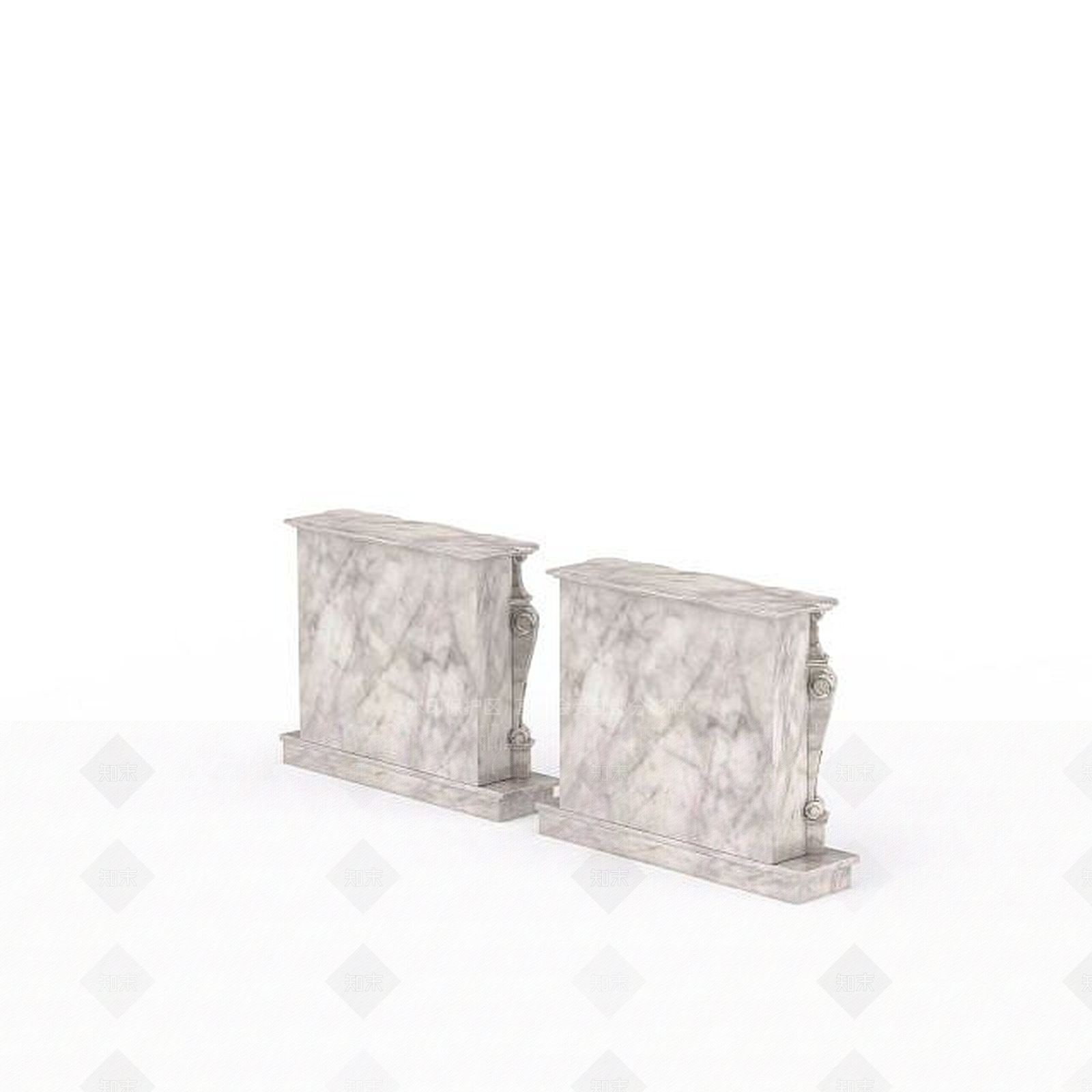 欧式古典欧式仿真壁炉3D模型下载【ID:1197564120】