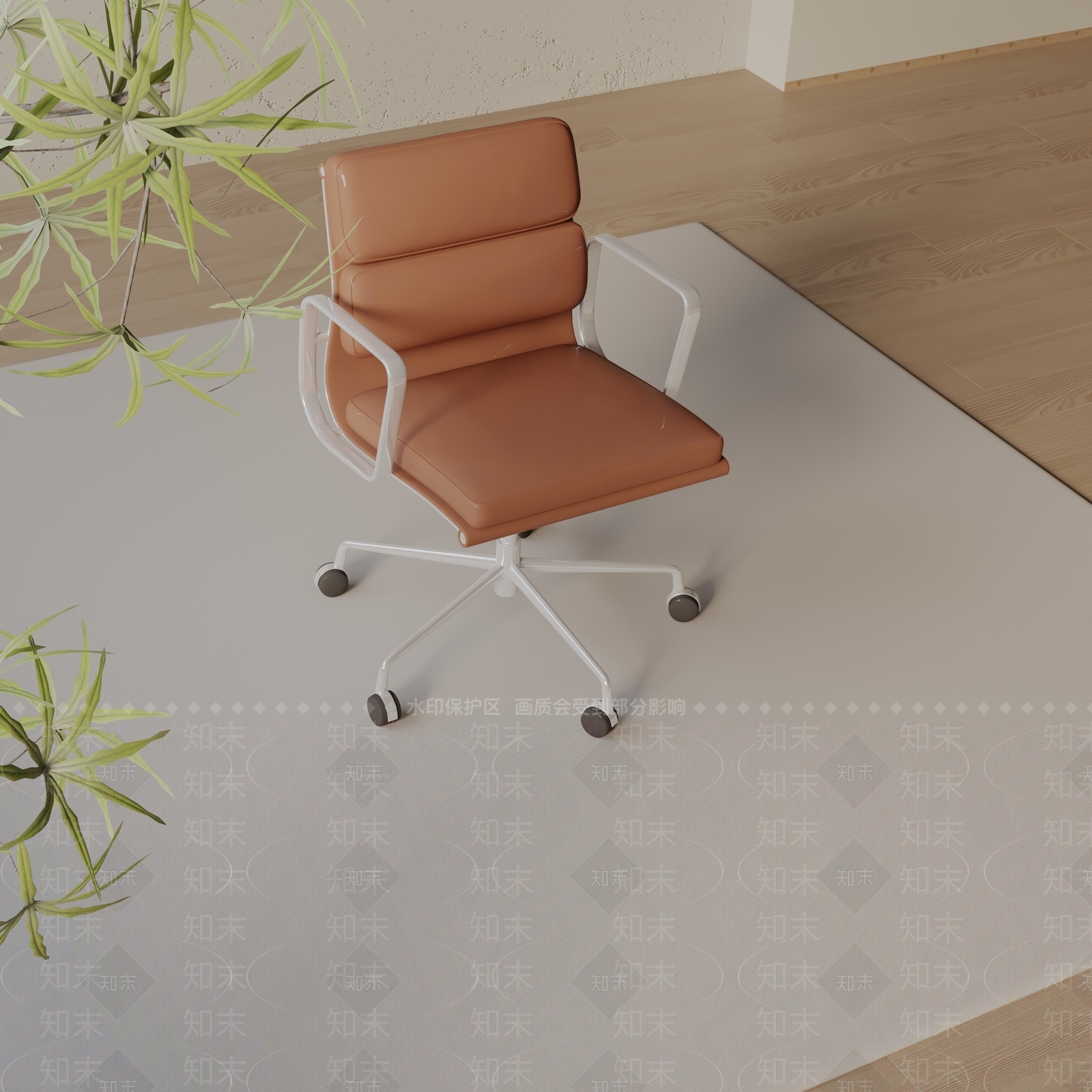 现代办公椅3D模型下载【ID:1197566227】
