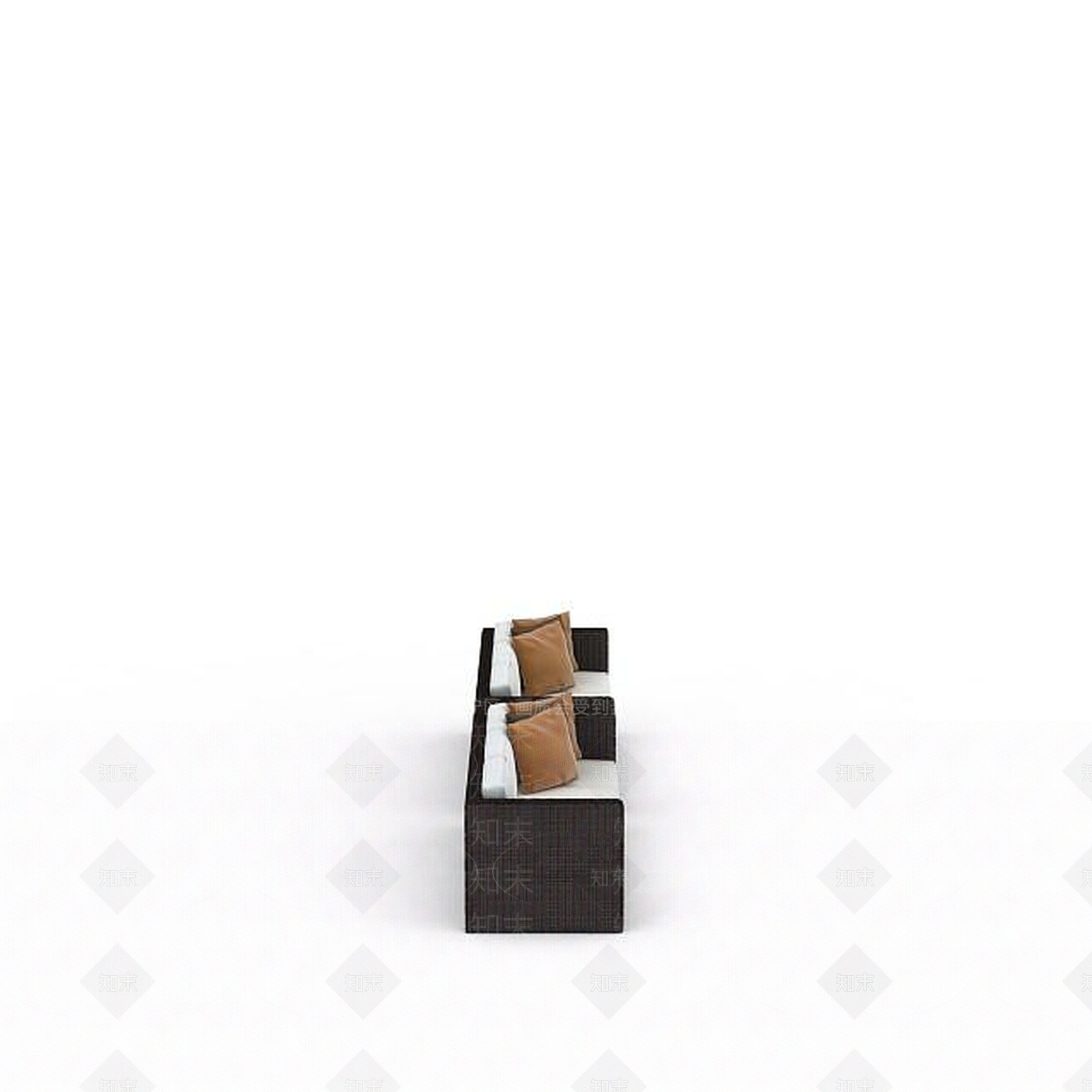 现代布艺沙发3D模型下载【ID:1197567933】