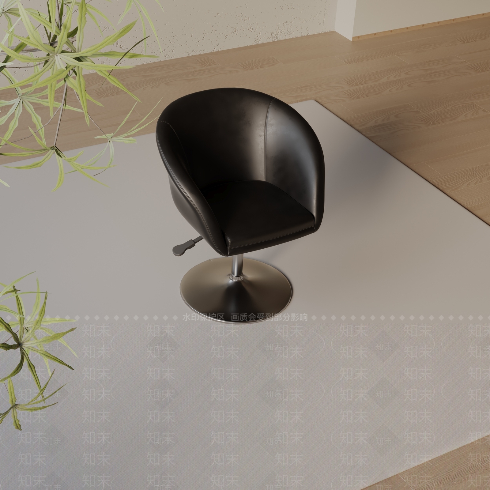 现代办公椅3D模型下载【ID:1197568878】