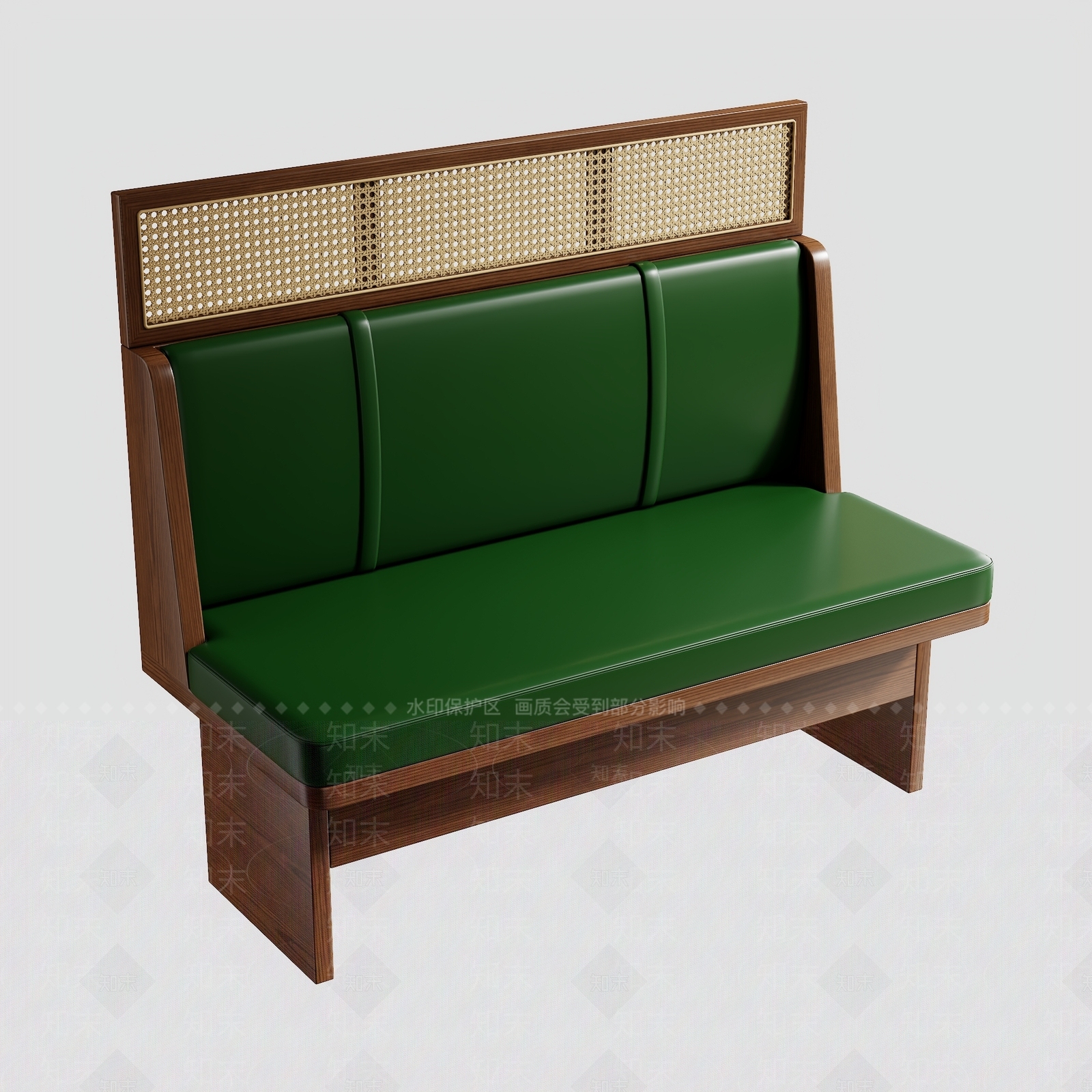 现代极简卡座沙发3D模型下载【ID:1197569119】