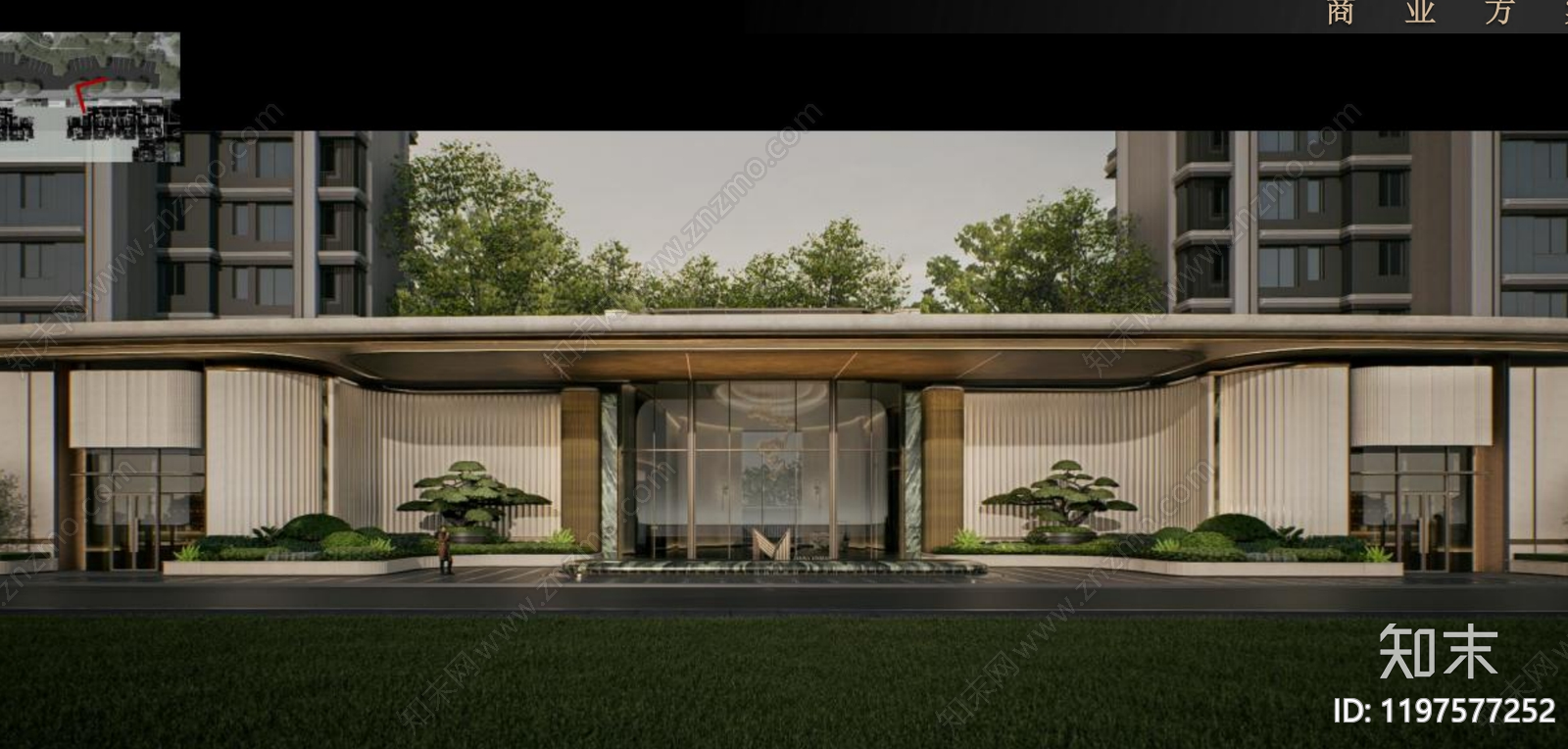 轻奢示范区景观下载【ID:1197577252】