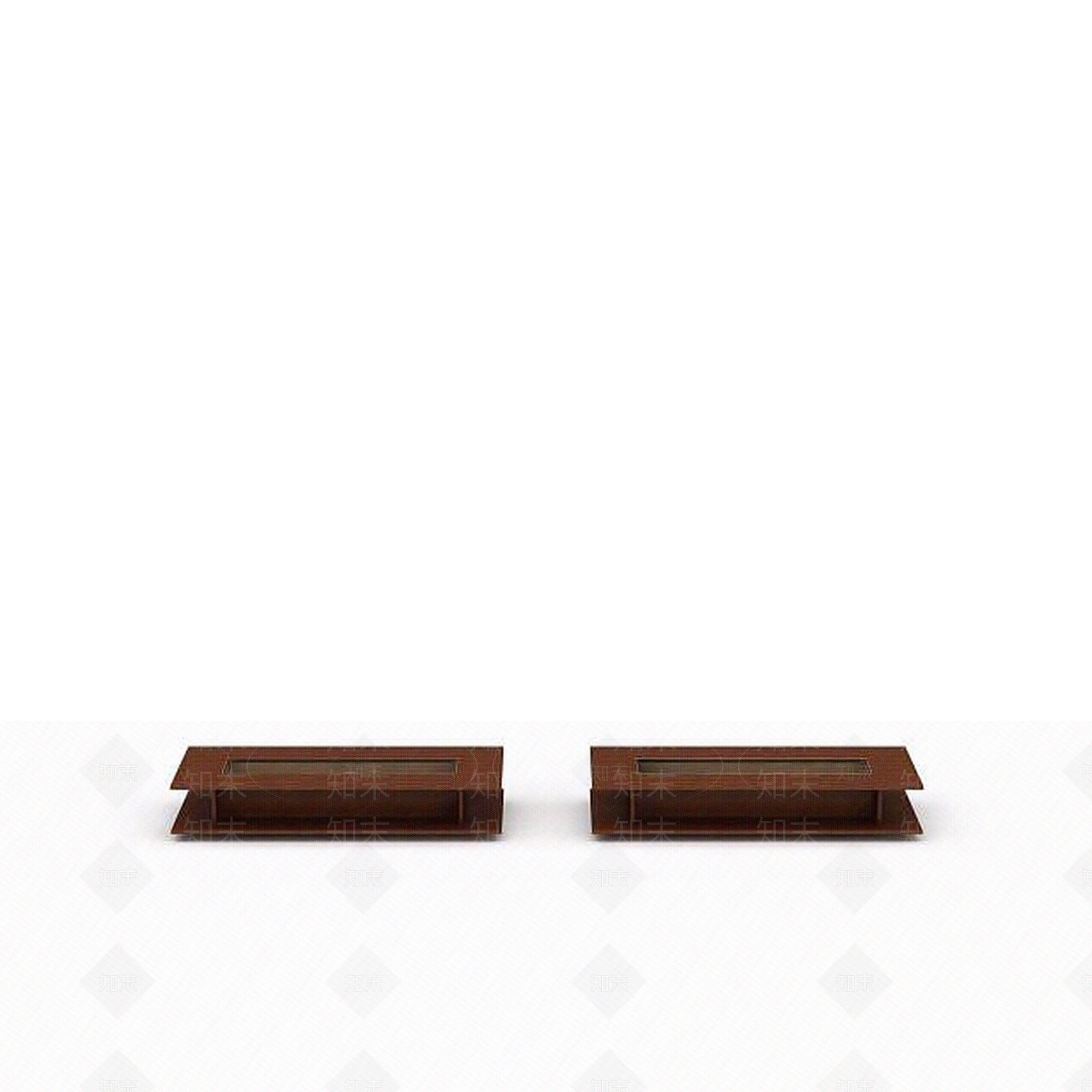 现代实木桌子3D模型下载【ID:1197570635】