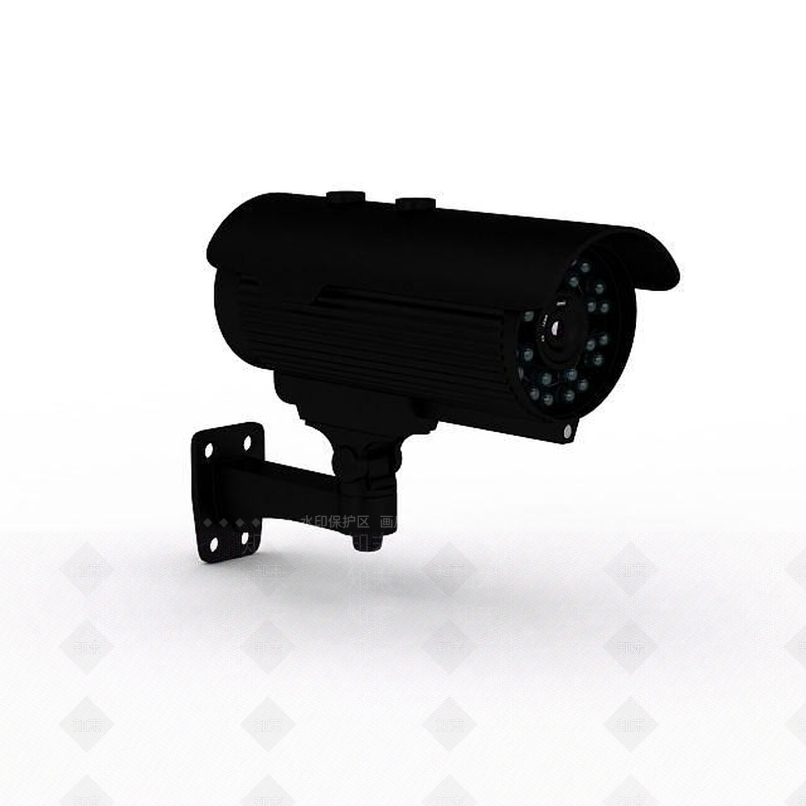 现代监控摄像头3D模型下载【ID:1197570906】