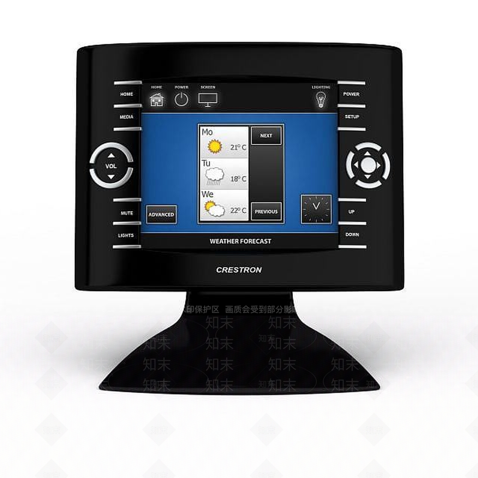 现代crestron智能控制系统3D模型下载【ID:1197571024】