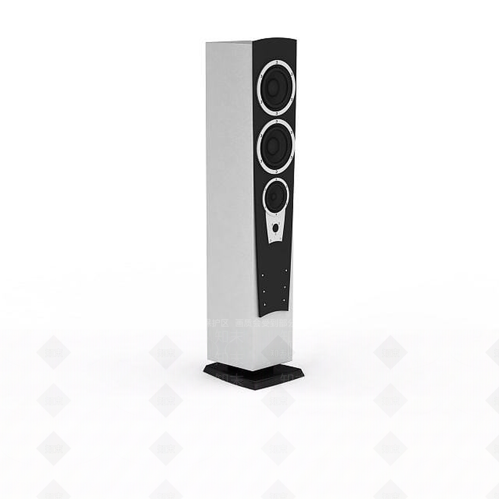 现代音响3D模型下载【ID:1197571138】