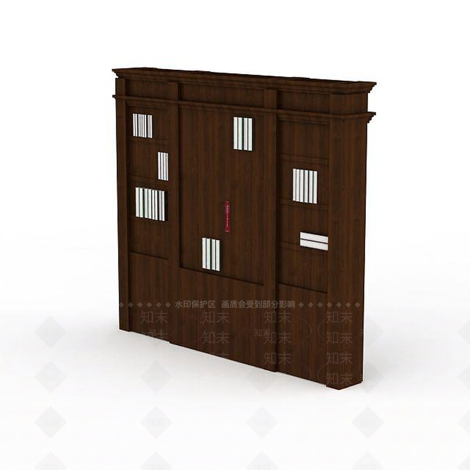 现代书房柜子3D模型下载【ID:1197572069】