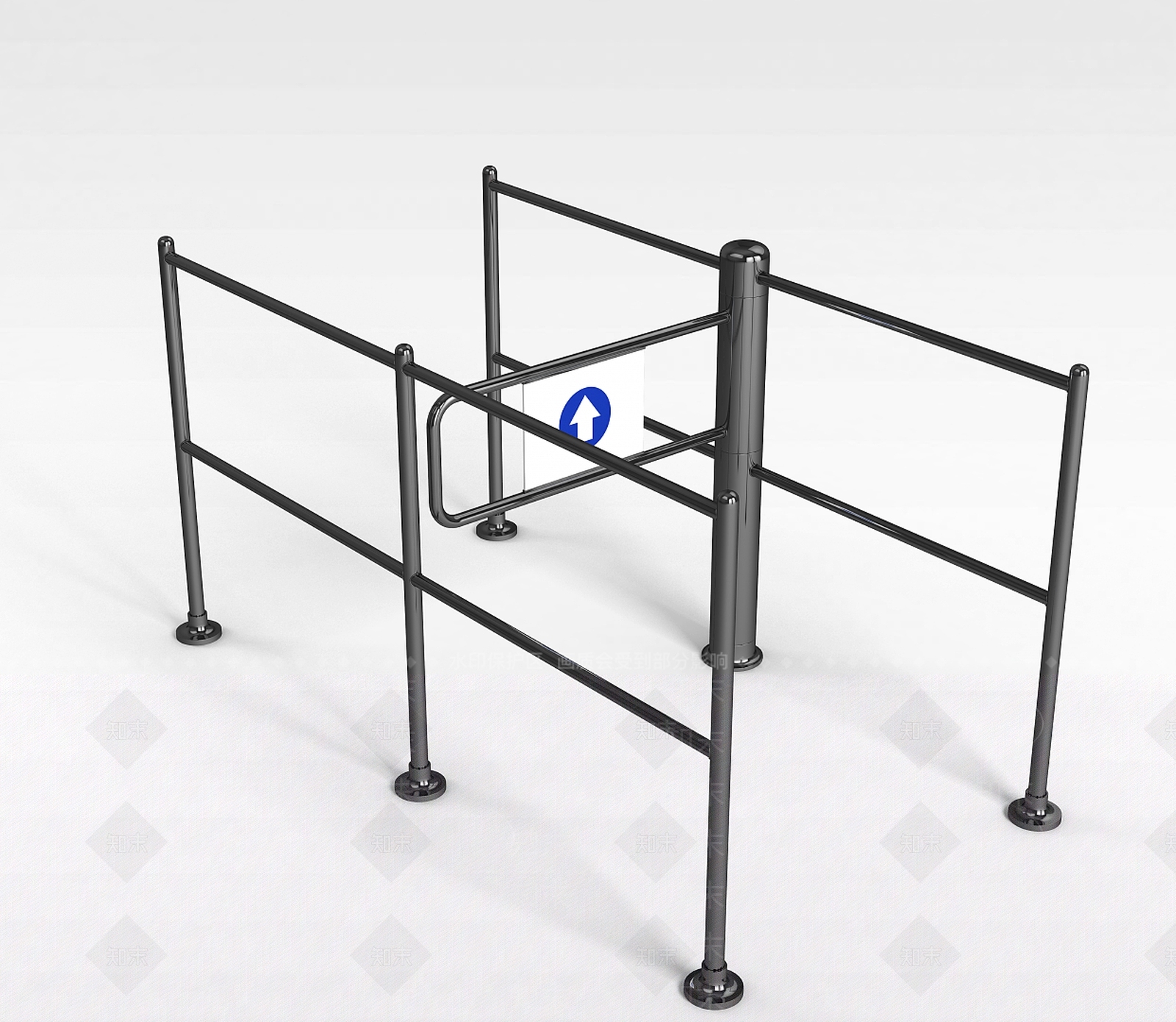 现代超市围栏3D模型下载【ID:1197573597】