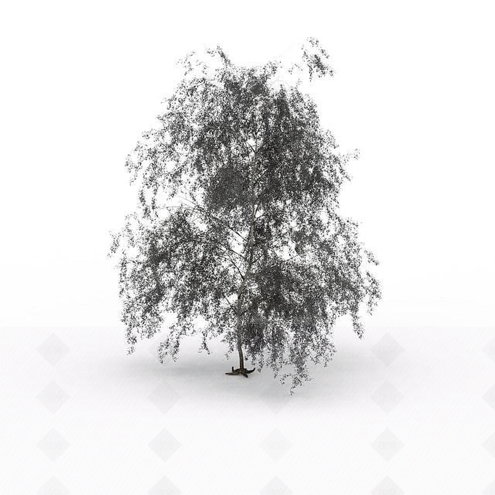 现代景观树3D模型下载【ID:1197575426】