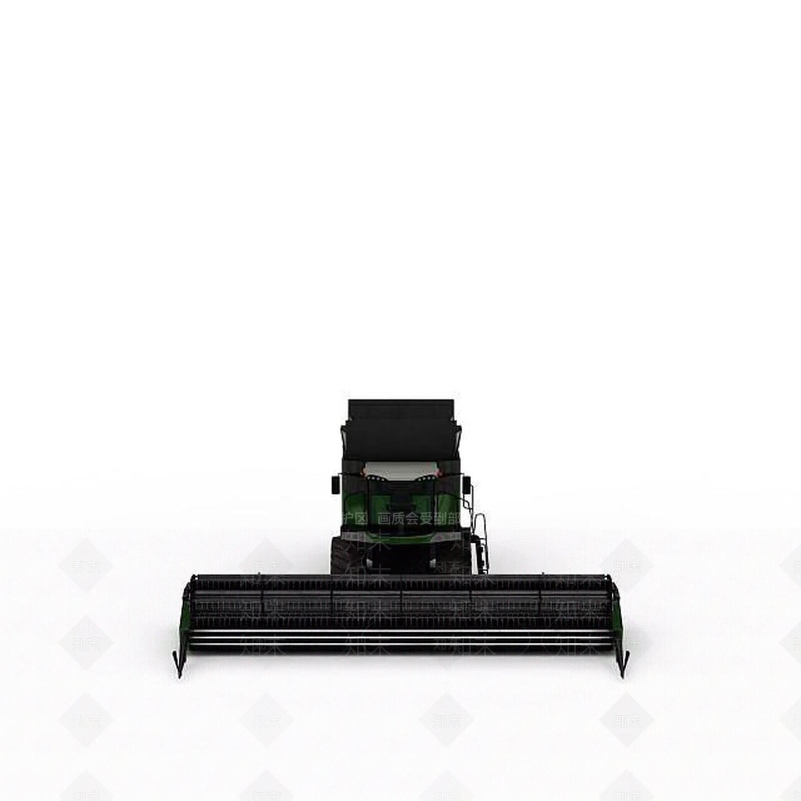 现代农用收割机3D模型下载【ID:1197575524】