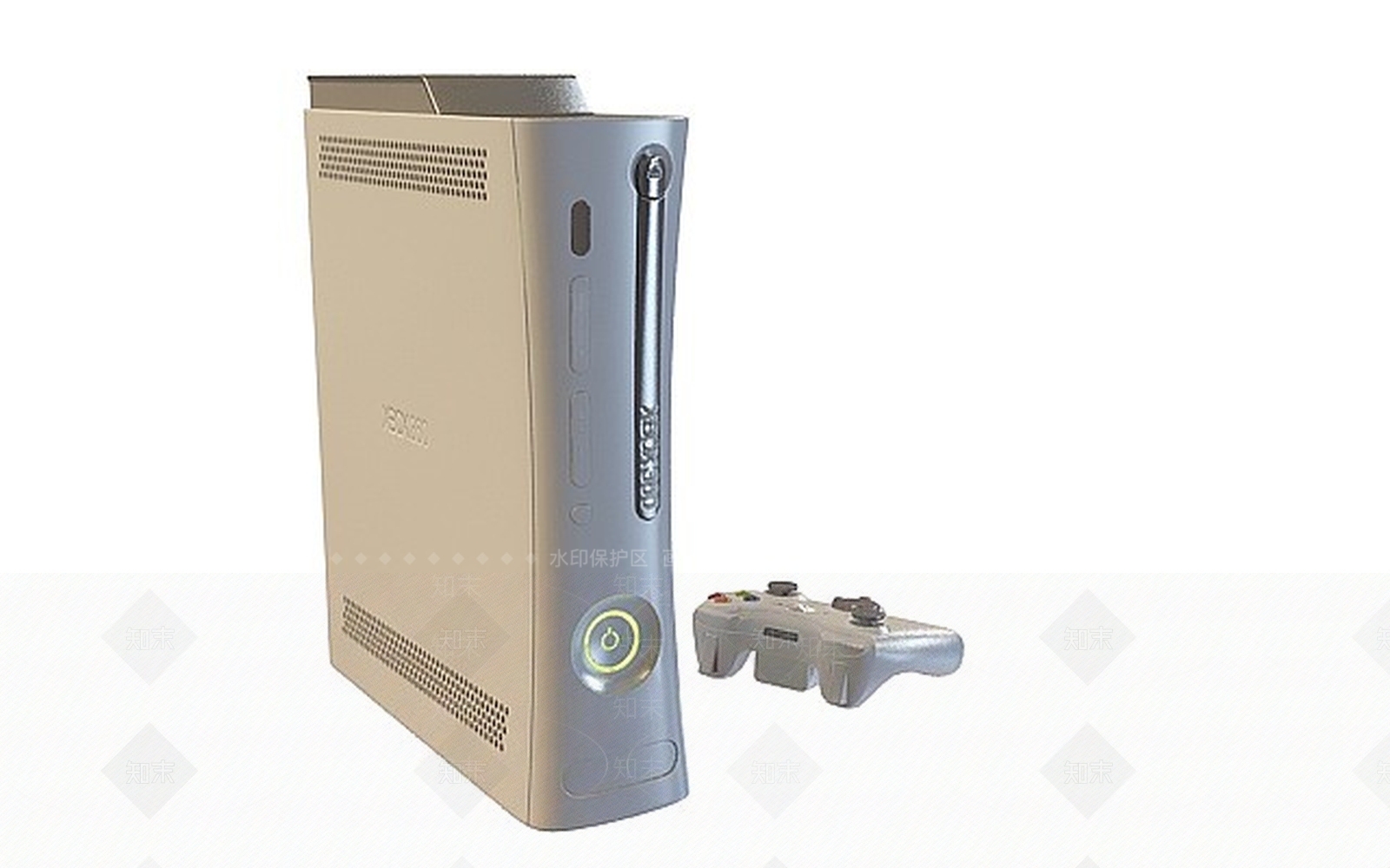 现代游戏机3D模型下载【ID:1197575644】