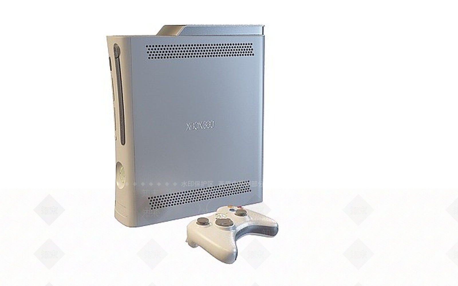 现代游戏机3D模型下载【ID:1197575644】