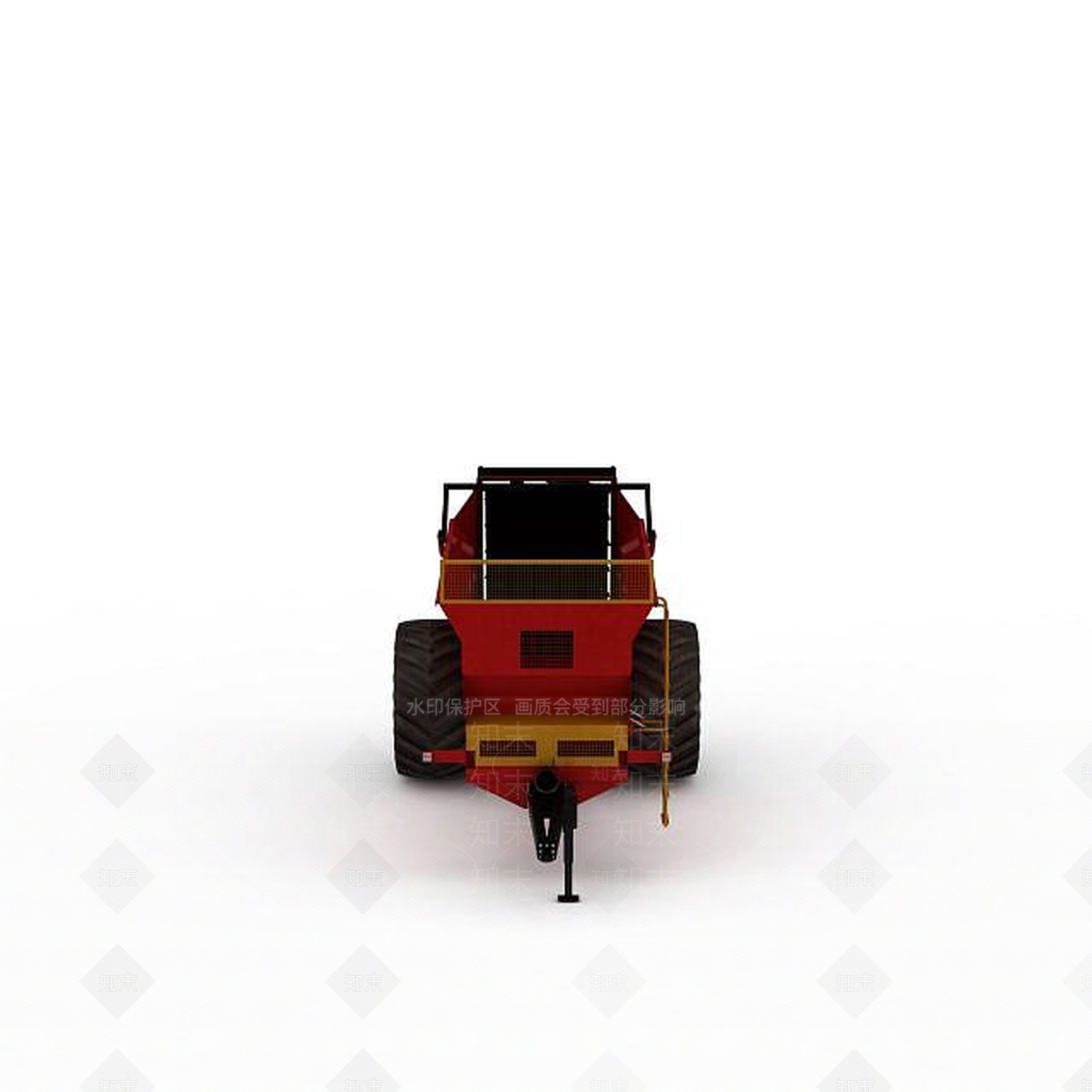现代农用收割机3D模型下载【ID:1197575609】