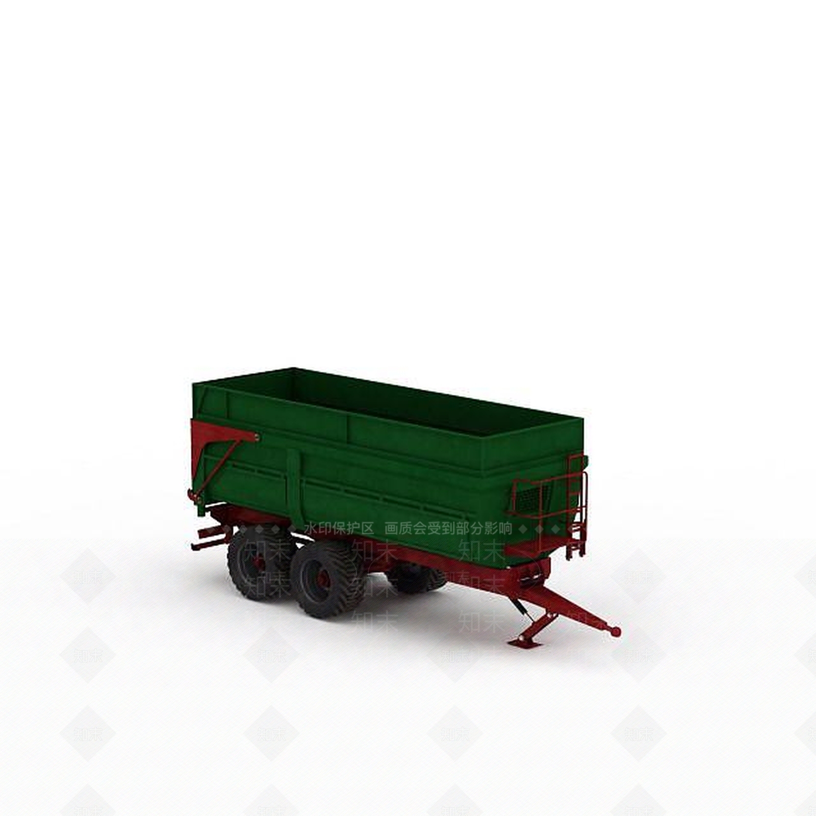 现代农用收割机3D模型下载【ID:1197575717】