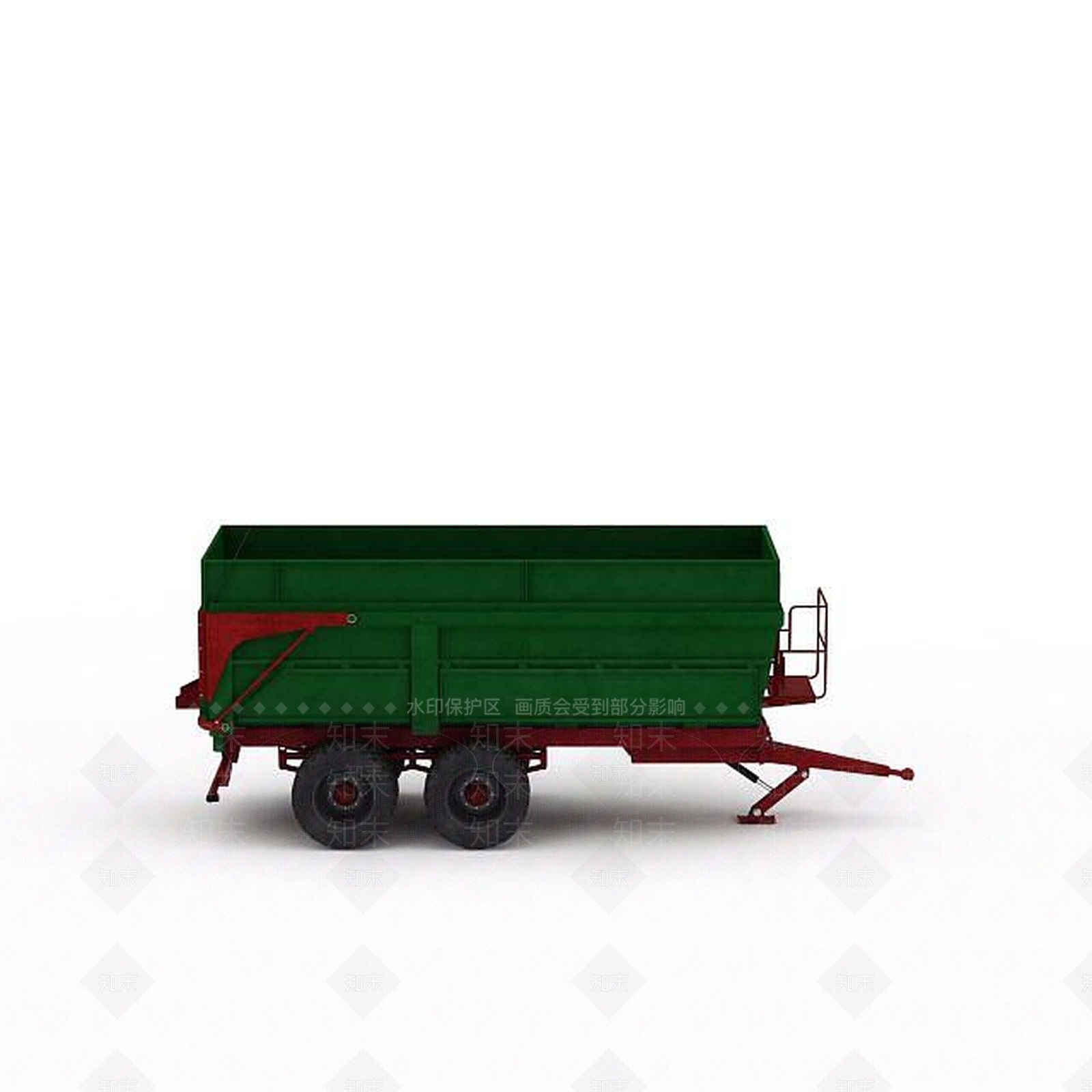 现代农用收割机3D模型下载【ID:1197575717】