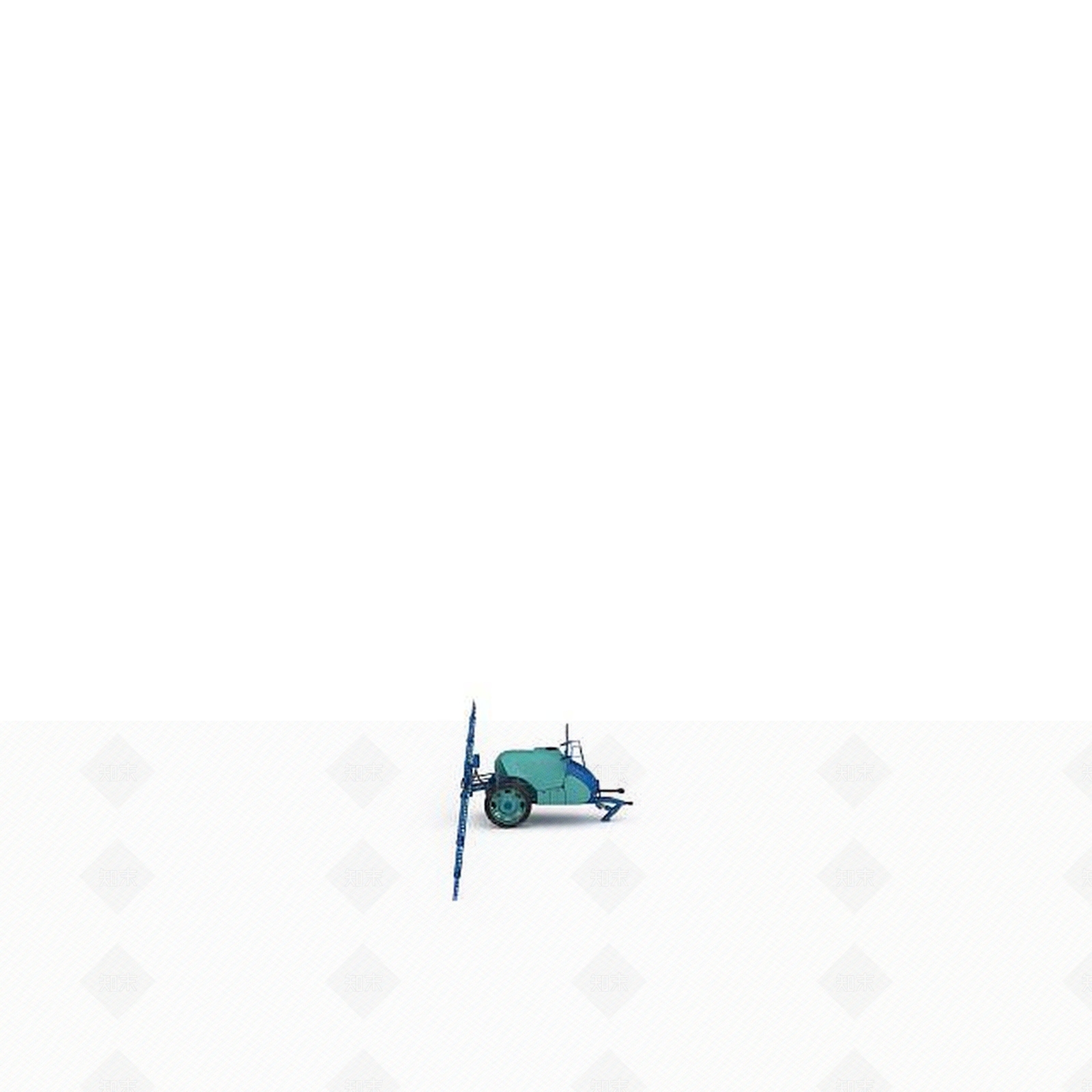现代道路铺线机3D模型下载【ID:1197575857】
