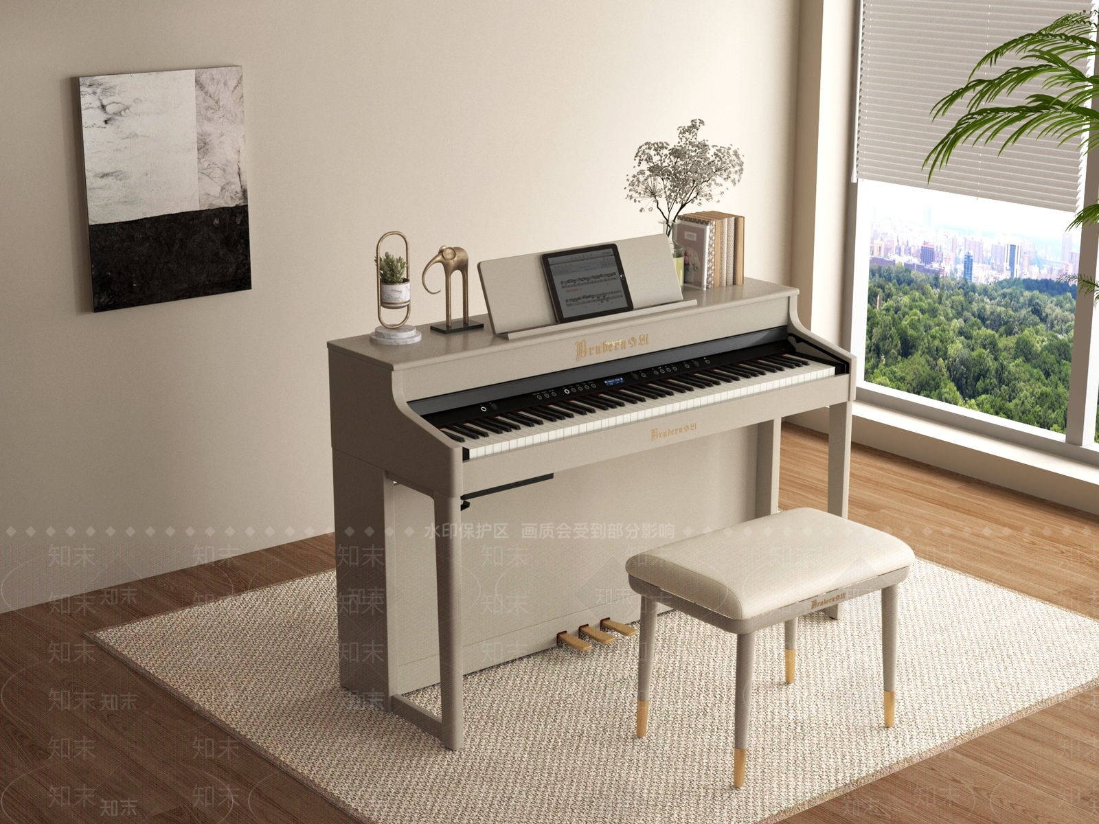 乐器3D模型下载【ID:1197576136】
