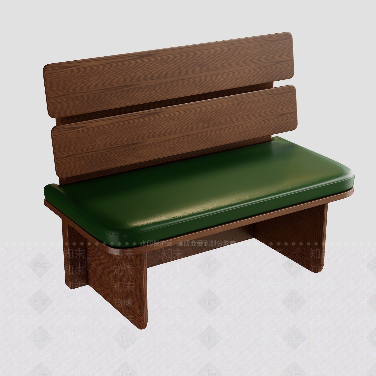 现代极简卡座沙发3D模型下载【ID:1197576809】