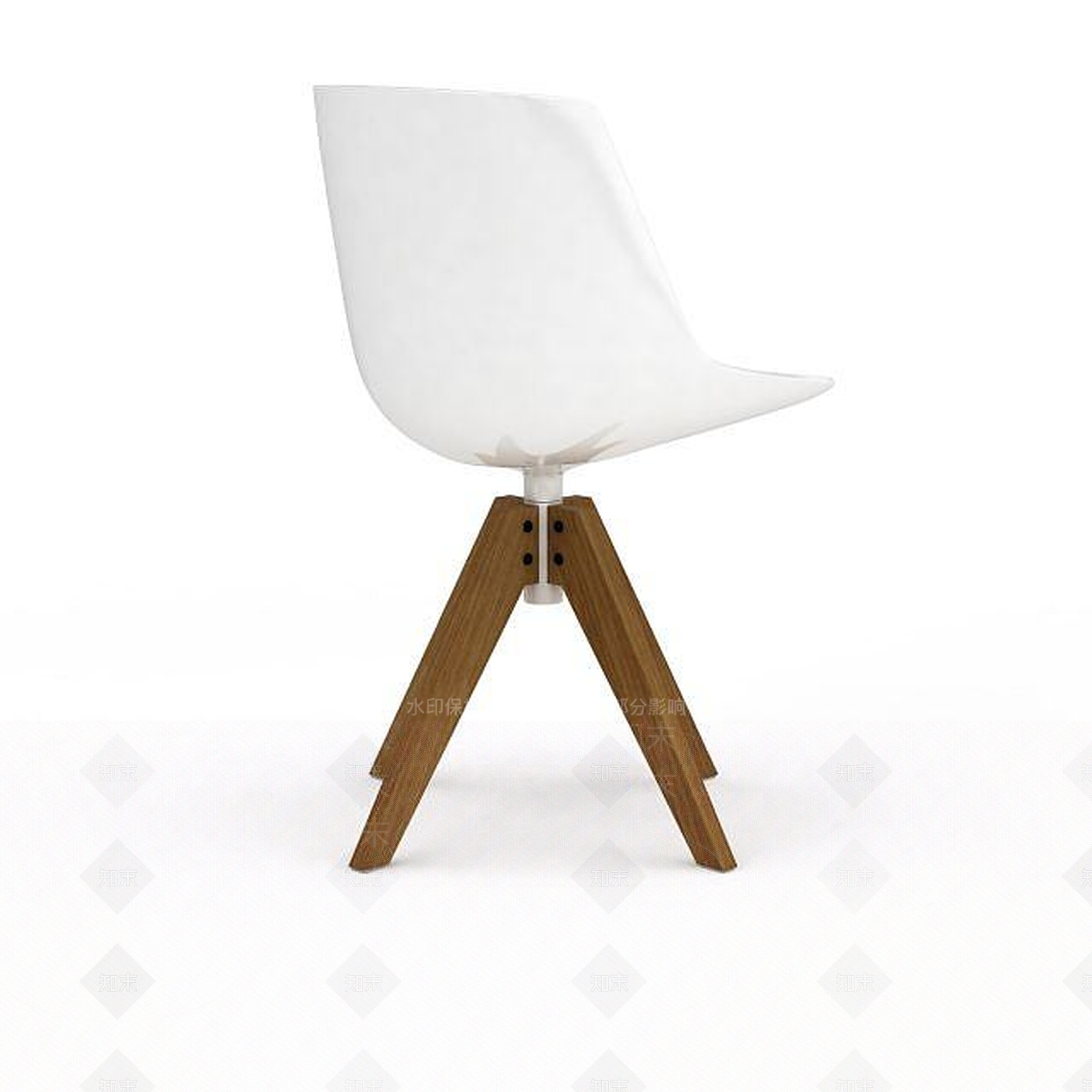 现代三角椅子3D模型下载【ID:1197577339】