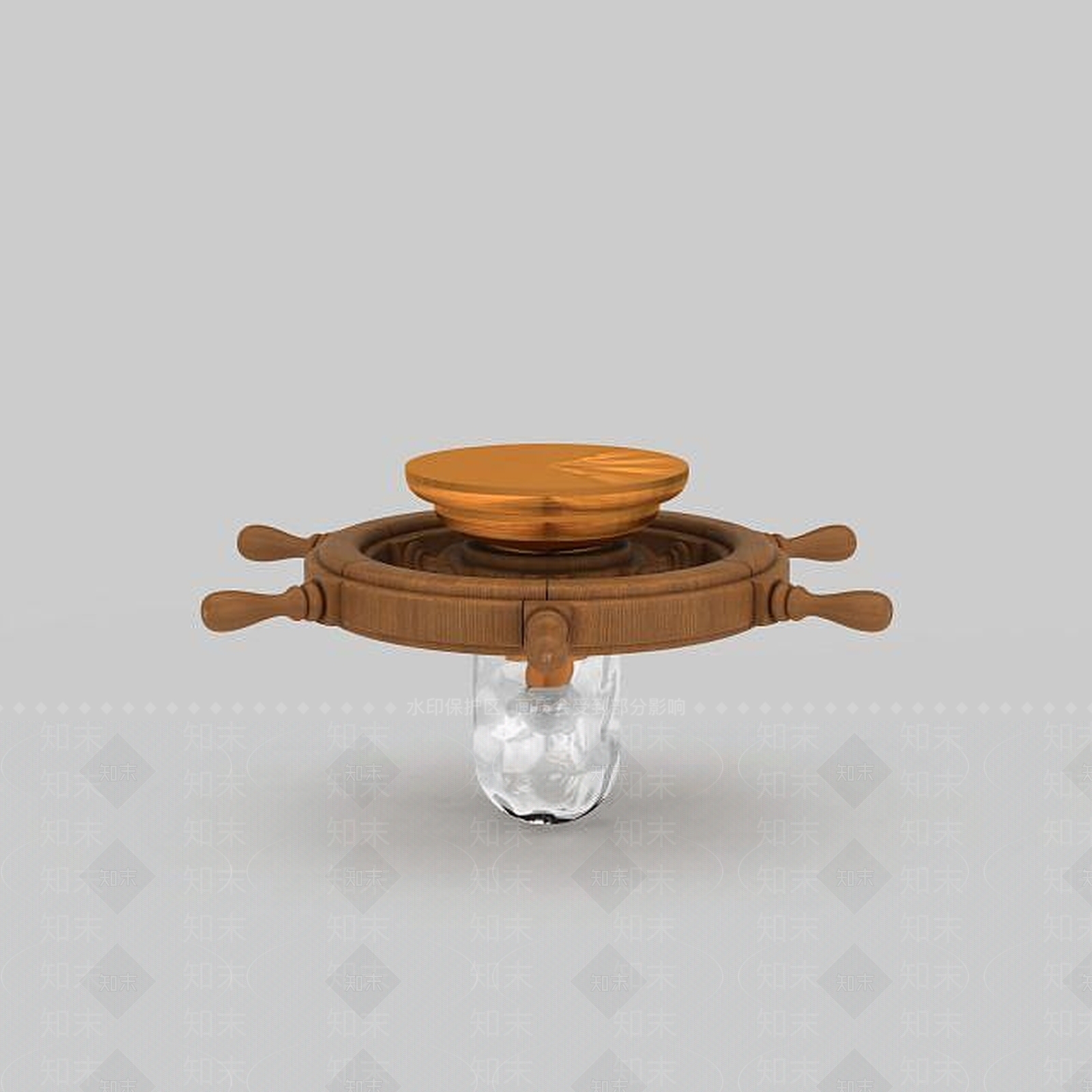 现代简约吸顶灯3D模型下载【ID:1197578038】