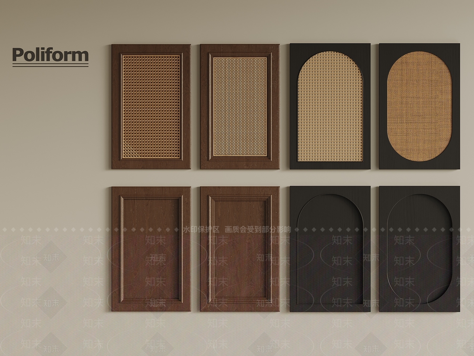 中古柜门3D模型下载【ID:1197578946】