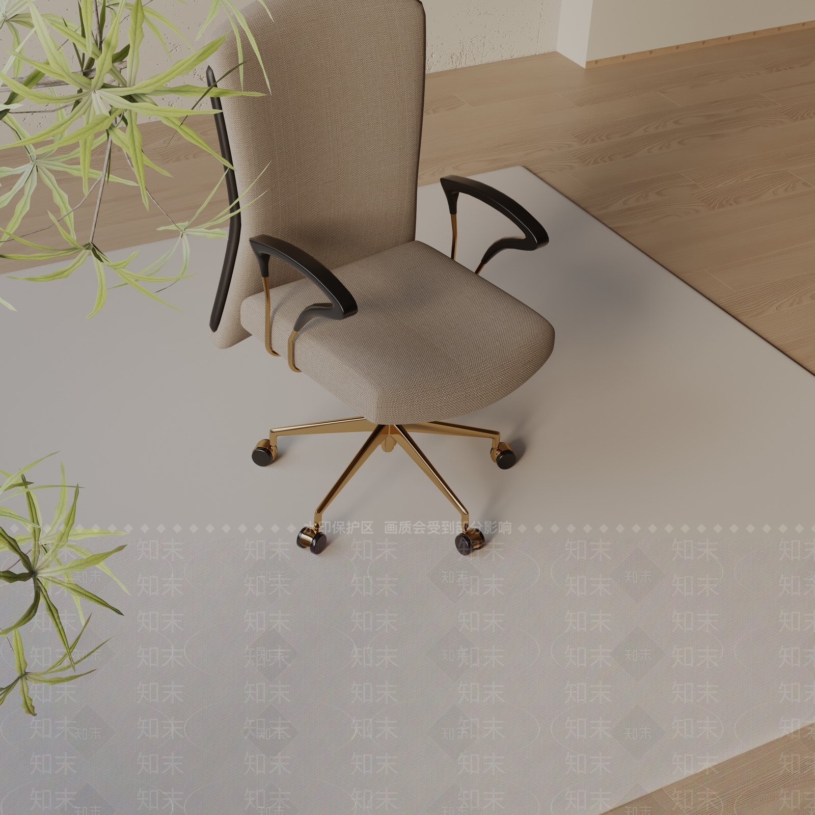 现代办公椅3D模型下载【ID:1197579572】