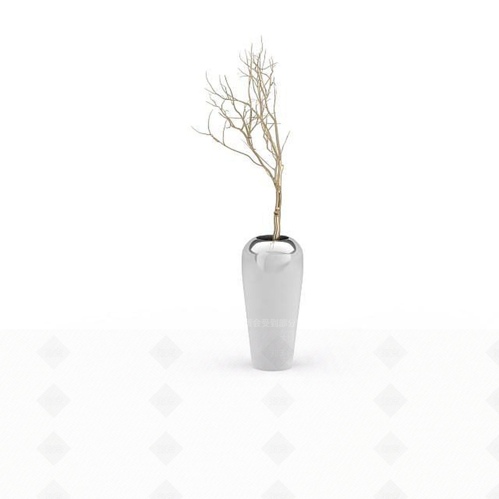 现代办公室陈设品3D模型下载【ID:1197583700】