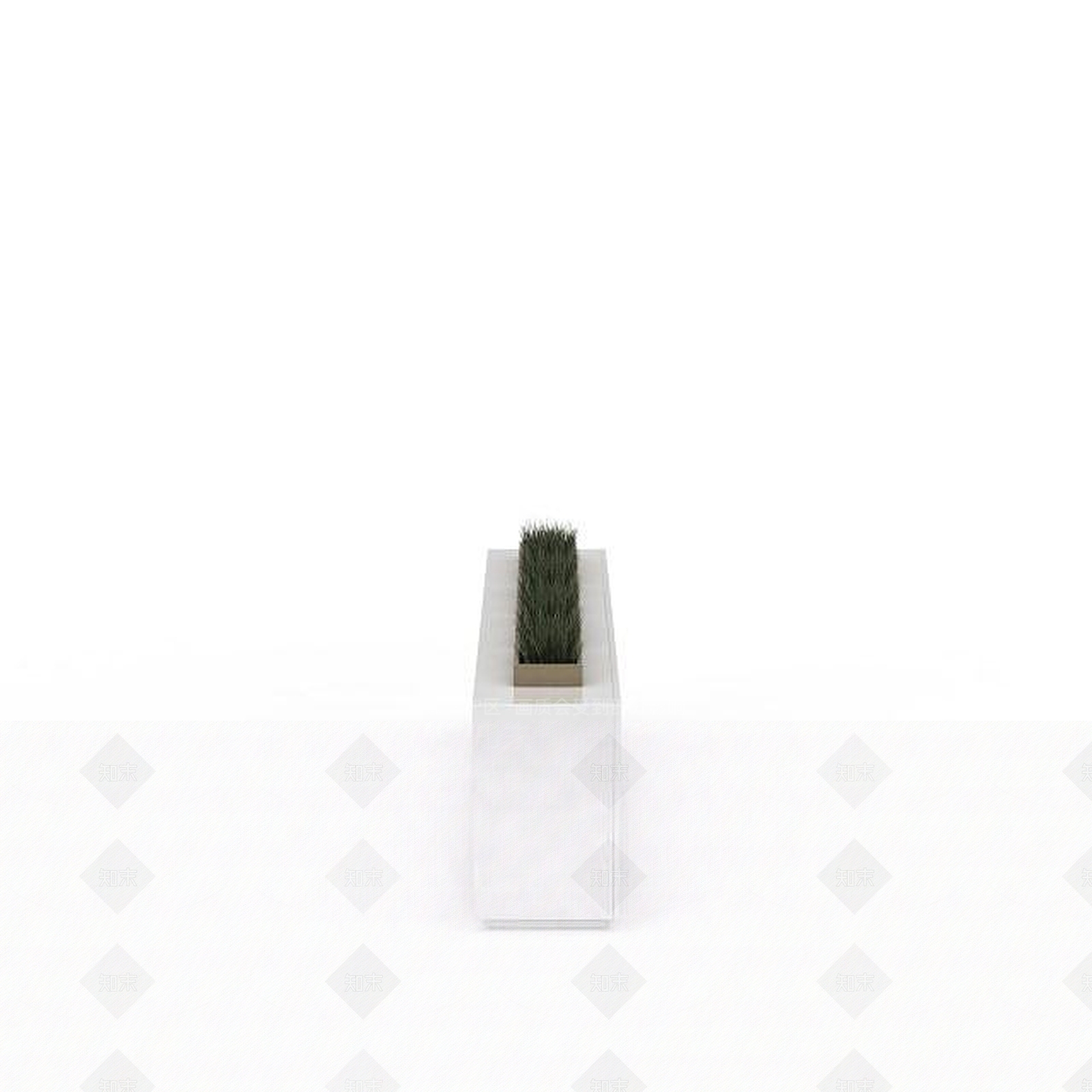 现代城市花坛绿植3D模型下载【ID:1197583784】