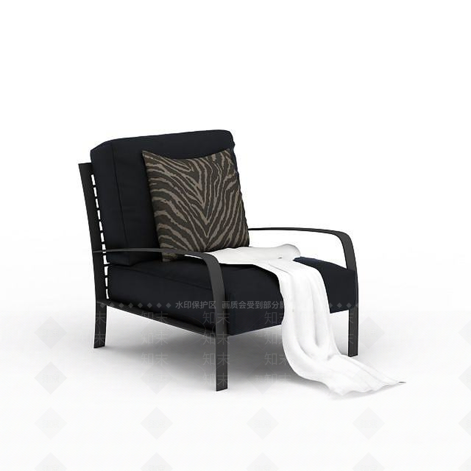 现代办公室椅子3D模型下载【ID:1197583805】