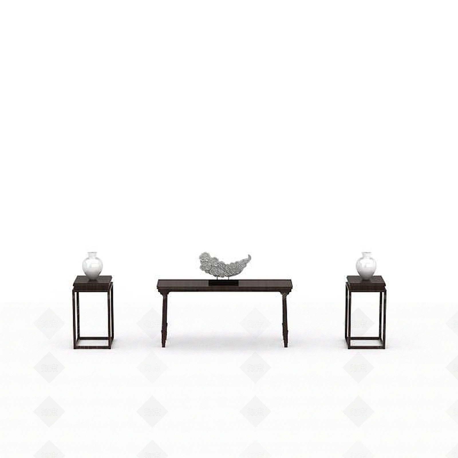 现代办公室摆件3D模型下载【ID:1197584673】