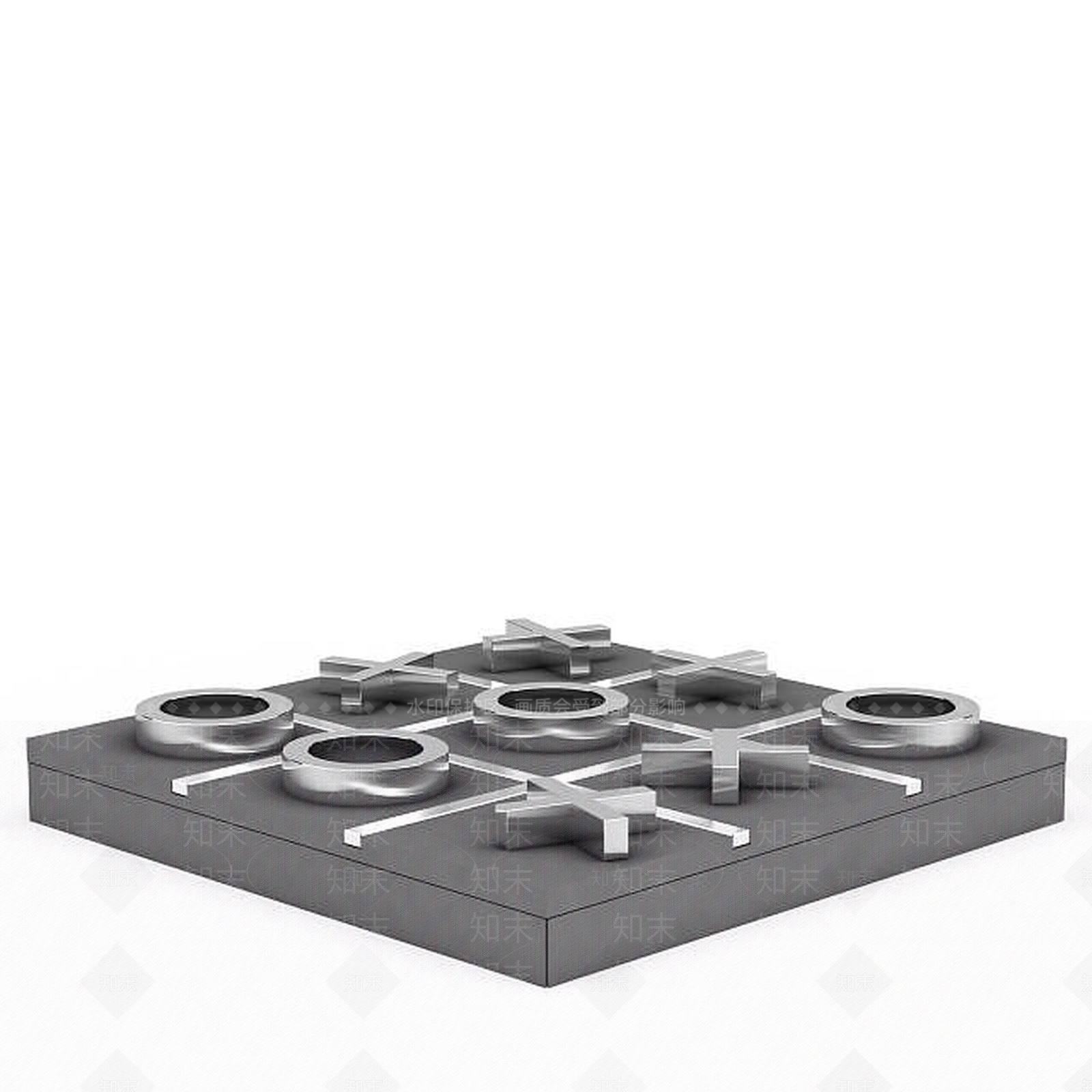 现代室内陈设品3D模型下载【ID:1197587640】