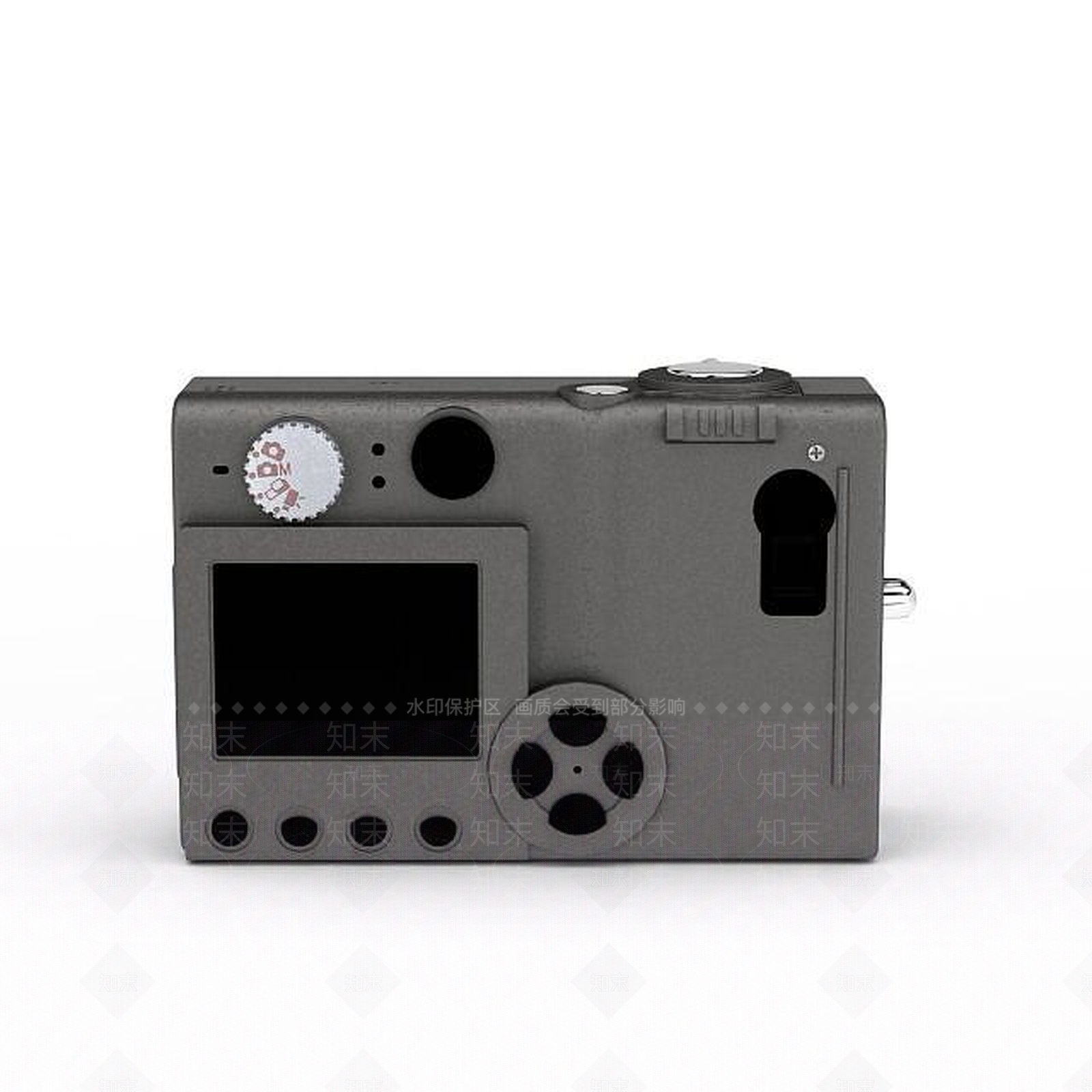 现代老式相机3D模型下载【ID:1197587866】