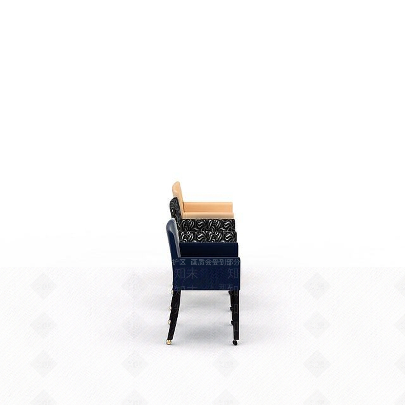 现代简约风格椅子3D模型下载【ID:1197776314】