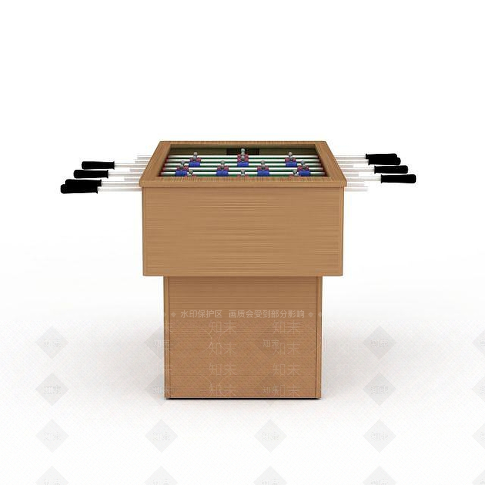 现代烤箱3D模型渲染效果图