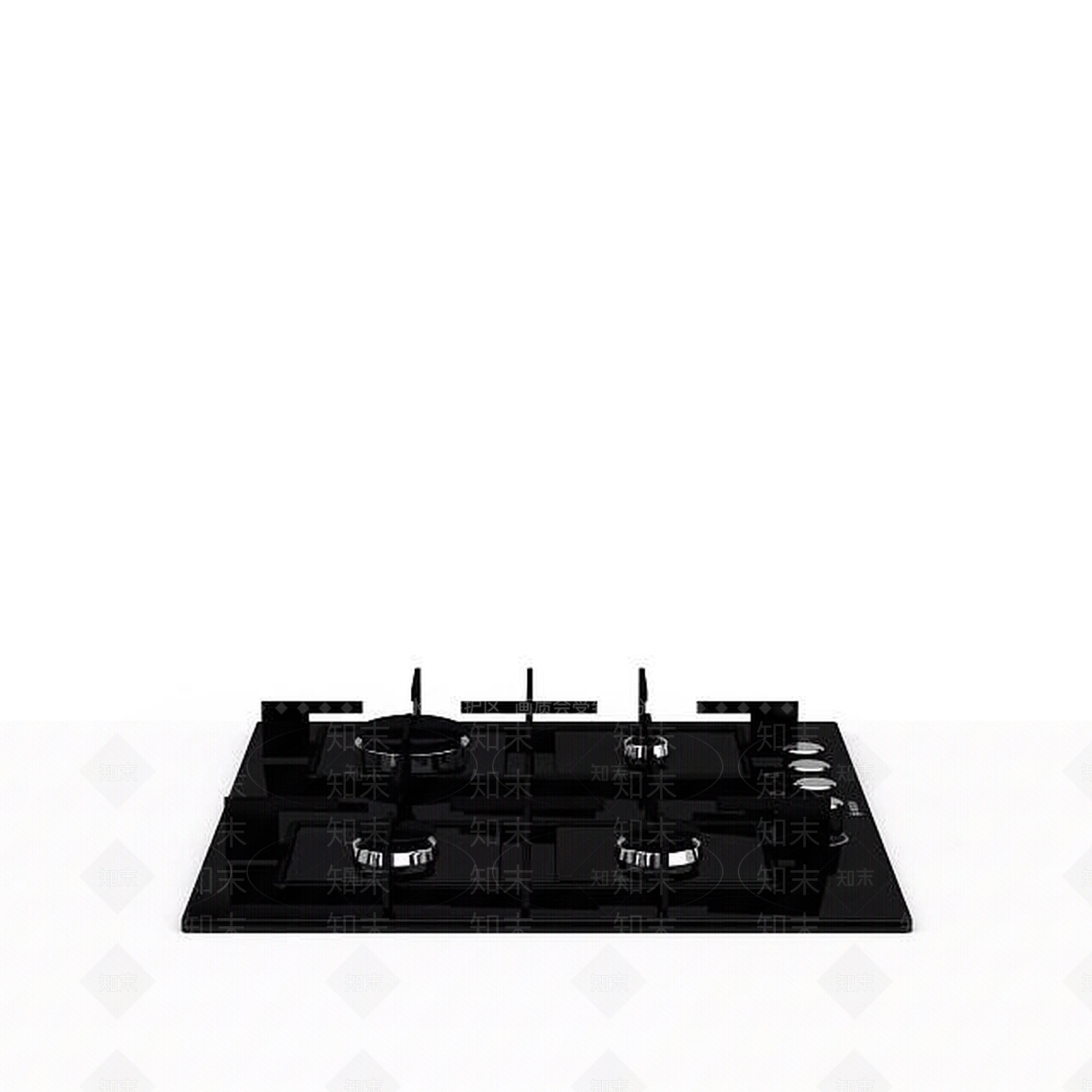 现代煤气灶3D模型下载【ID:1197590154】