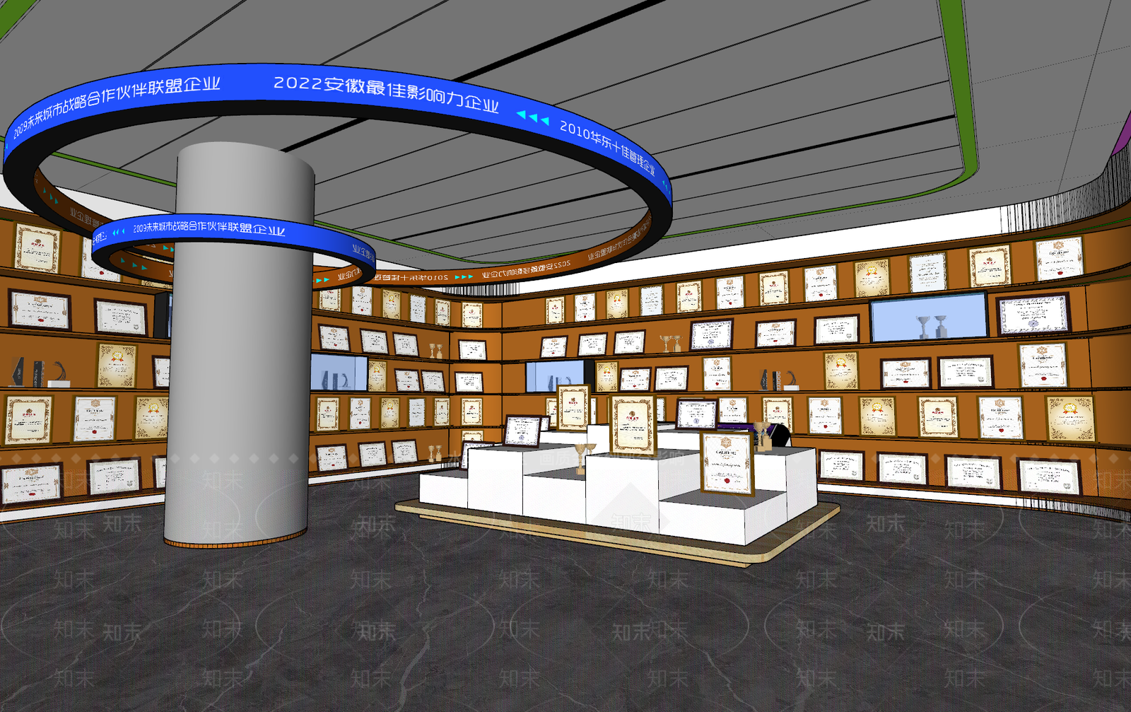 现代其他文化空间SU模型下载【ID:1197590244】