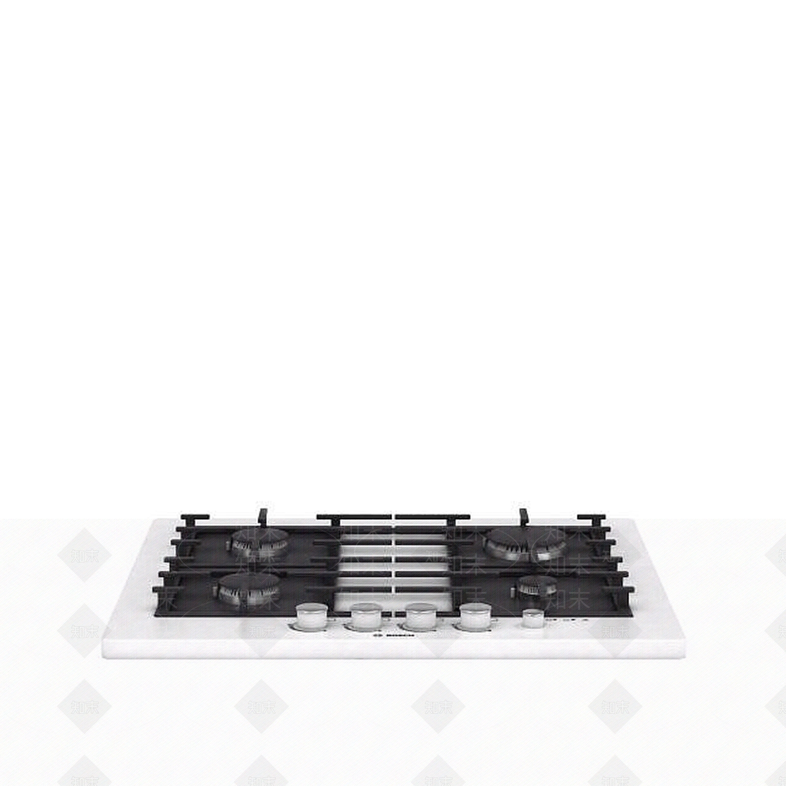 现代厨房燃气灶3D模型下载【ID:1197590633】