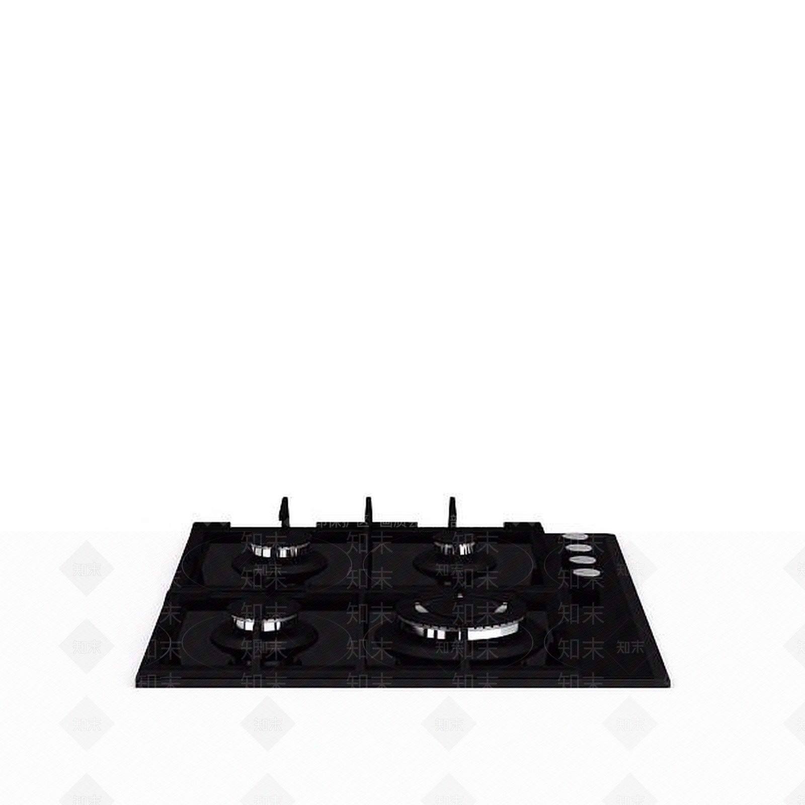 现代厨房煤气灶3D模型下载【ID:1197590999】