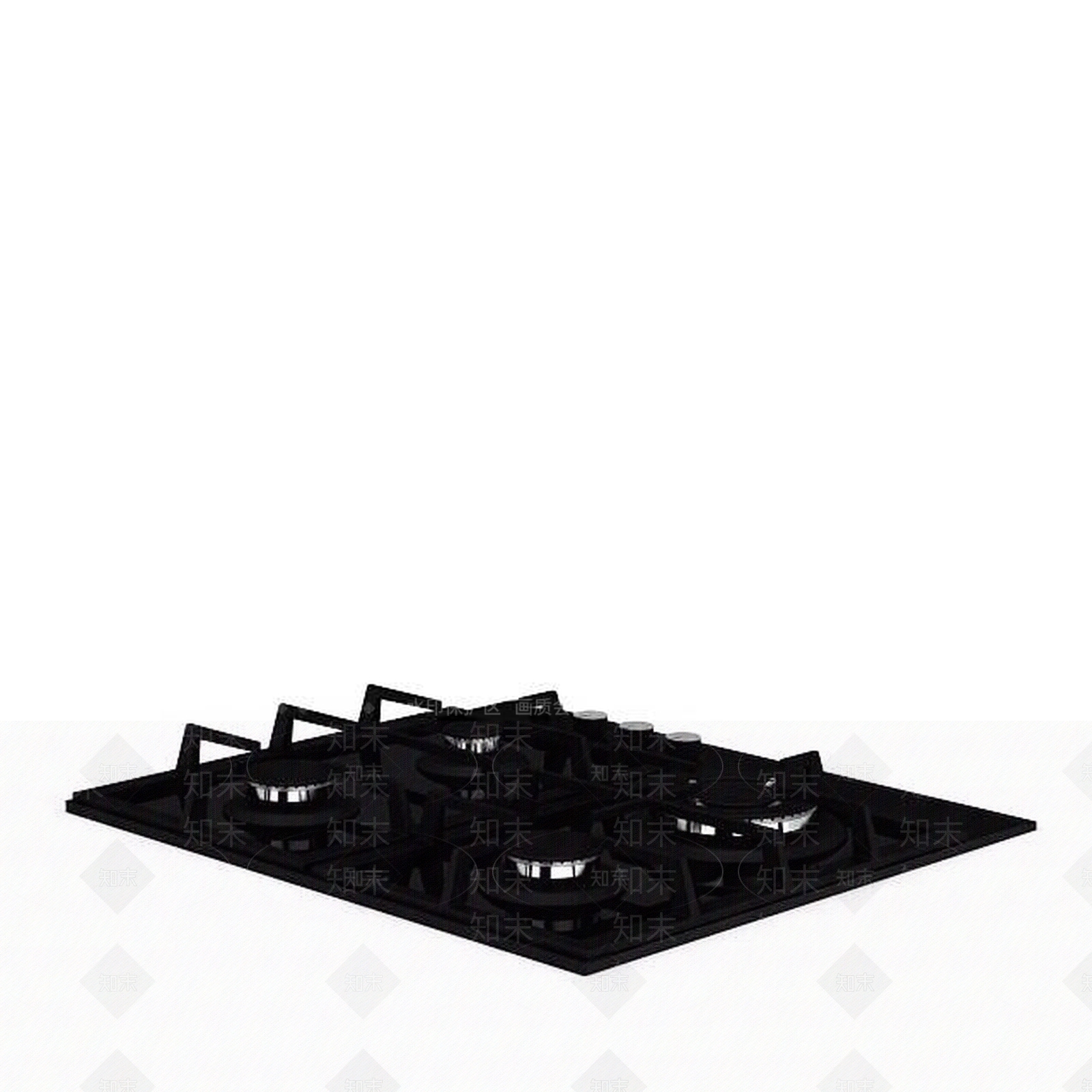 现代厨房煤气灶3D模型下载【ID:1197590999】