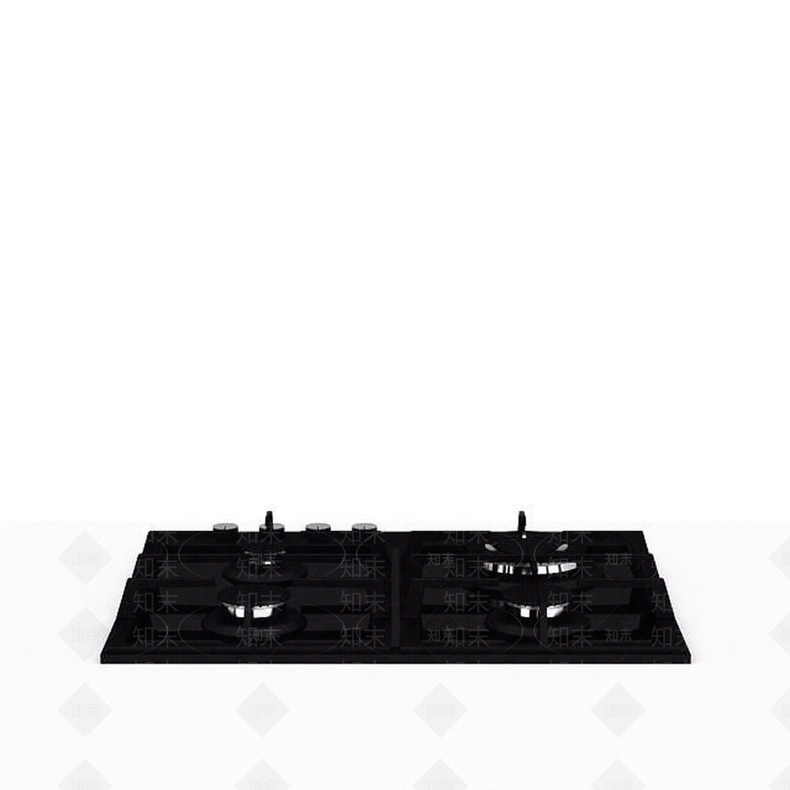 现代厨房煤气灶3D模型下载【ID:1197590999】