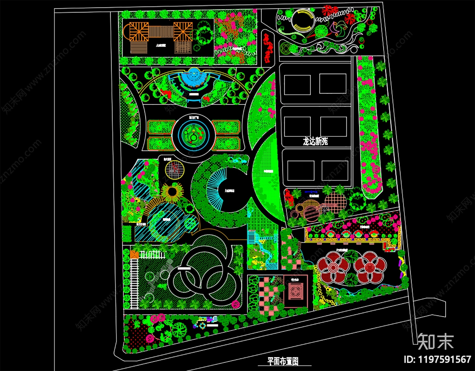 口袋公园施工图下载【ID:1197591567】