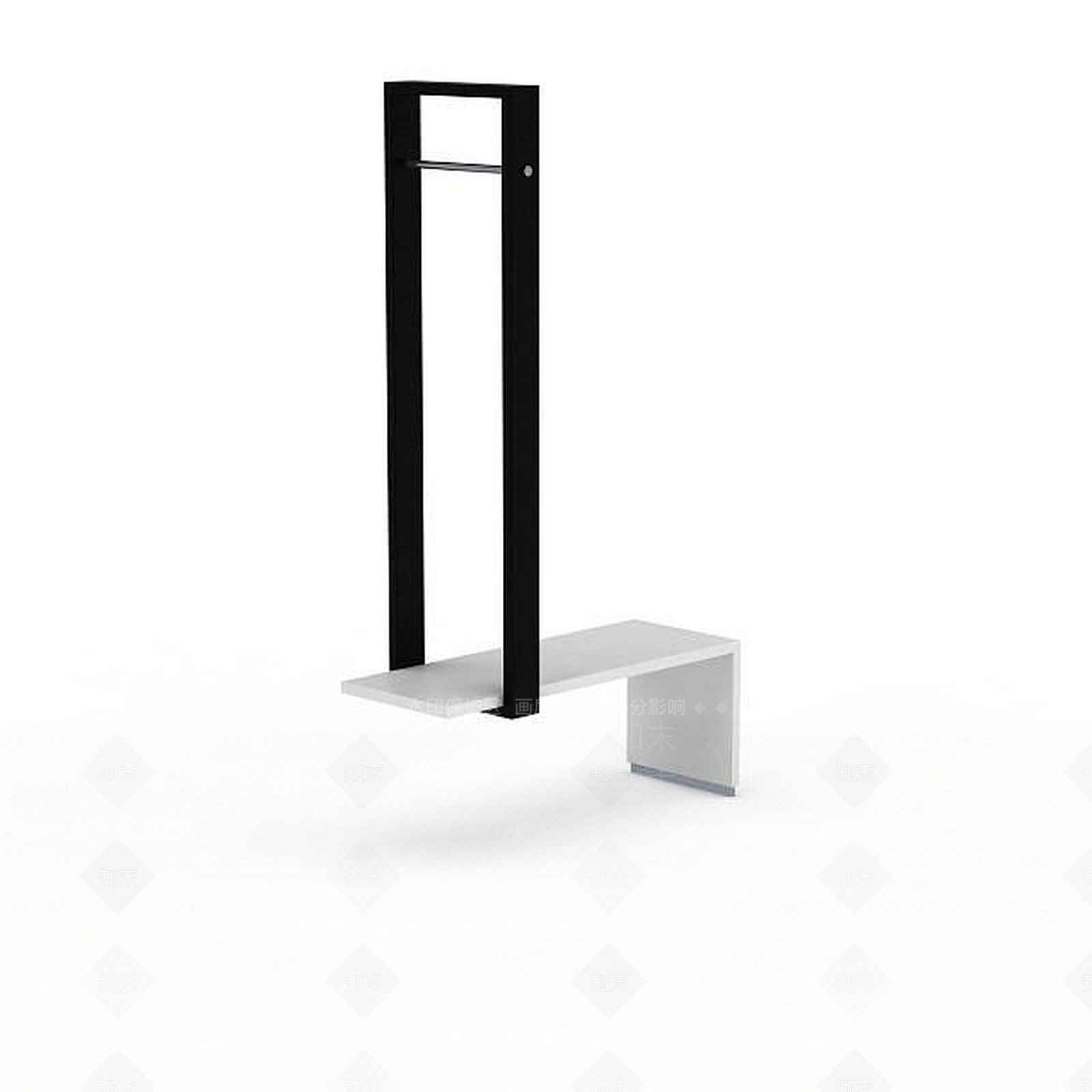 现代客厅柜子3D模型下载【ID:1197591442】