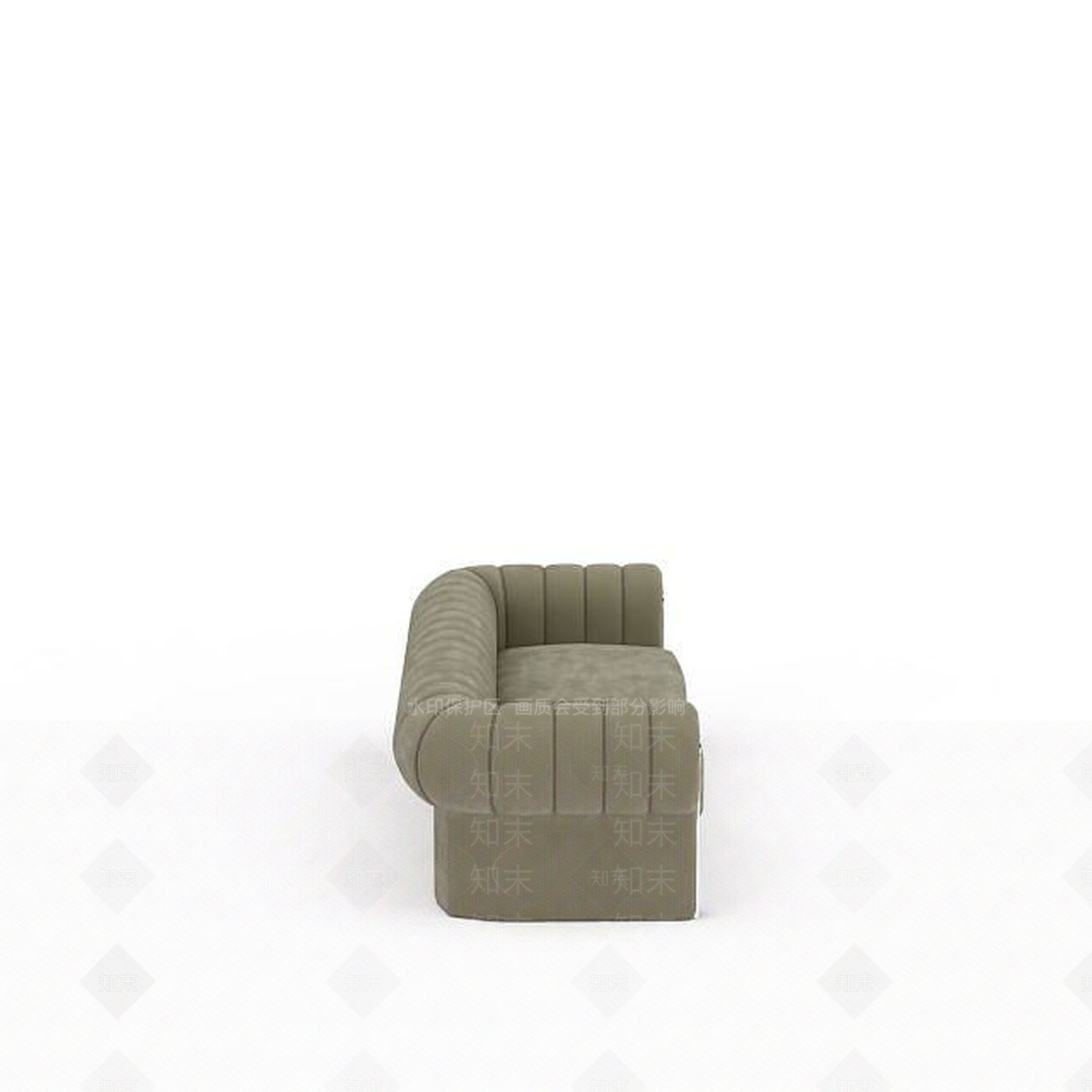 现代客厅简约沙发3D模型下载【ID:1197591506】