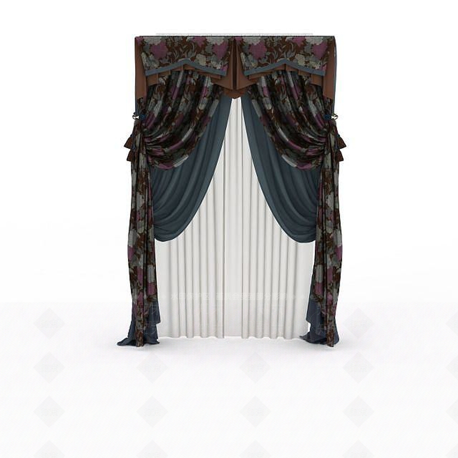 现代摆件组合3D模型下载【ID:1197591747】