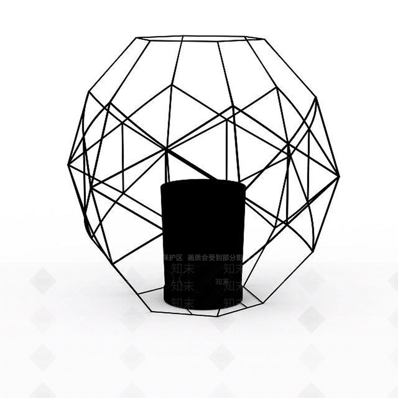 现代摆件组合3D模型下载【ID:1197591833】