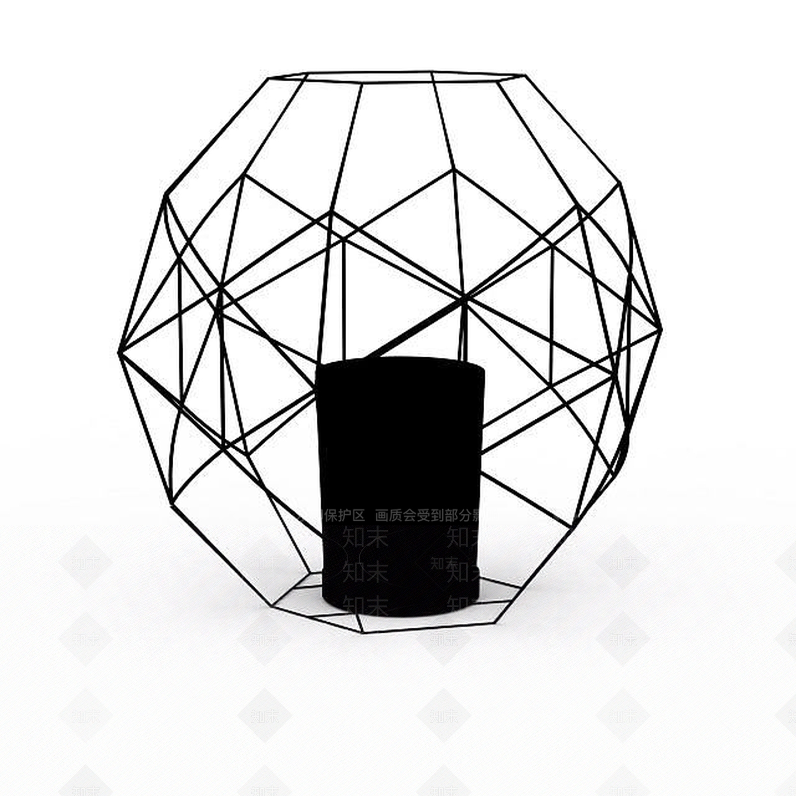 现代摆件组合3D模型下载【ID:1197591833】